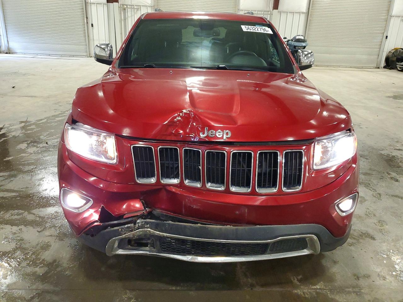 2014 Jeep Grand Cherokee Limited Red vin: 1C4RJFBG4EC210284