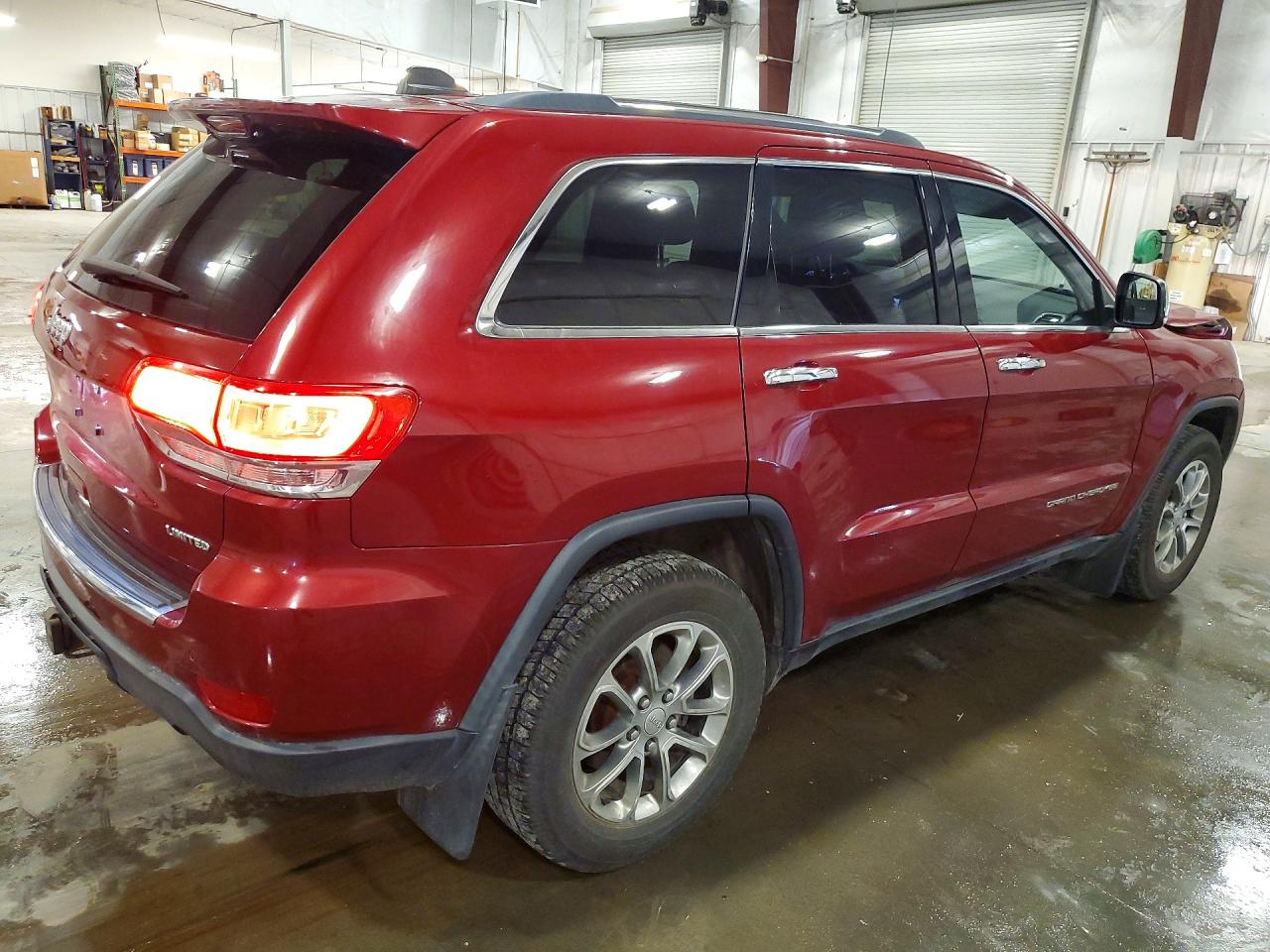 2014 Jeep Grand Cherokee Limited Red vin: 1C4RJFBG4EC210284