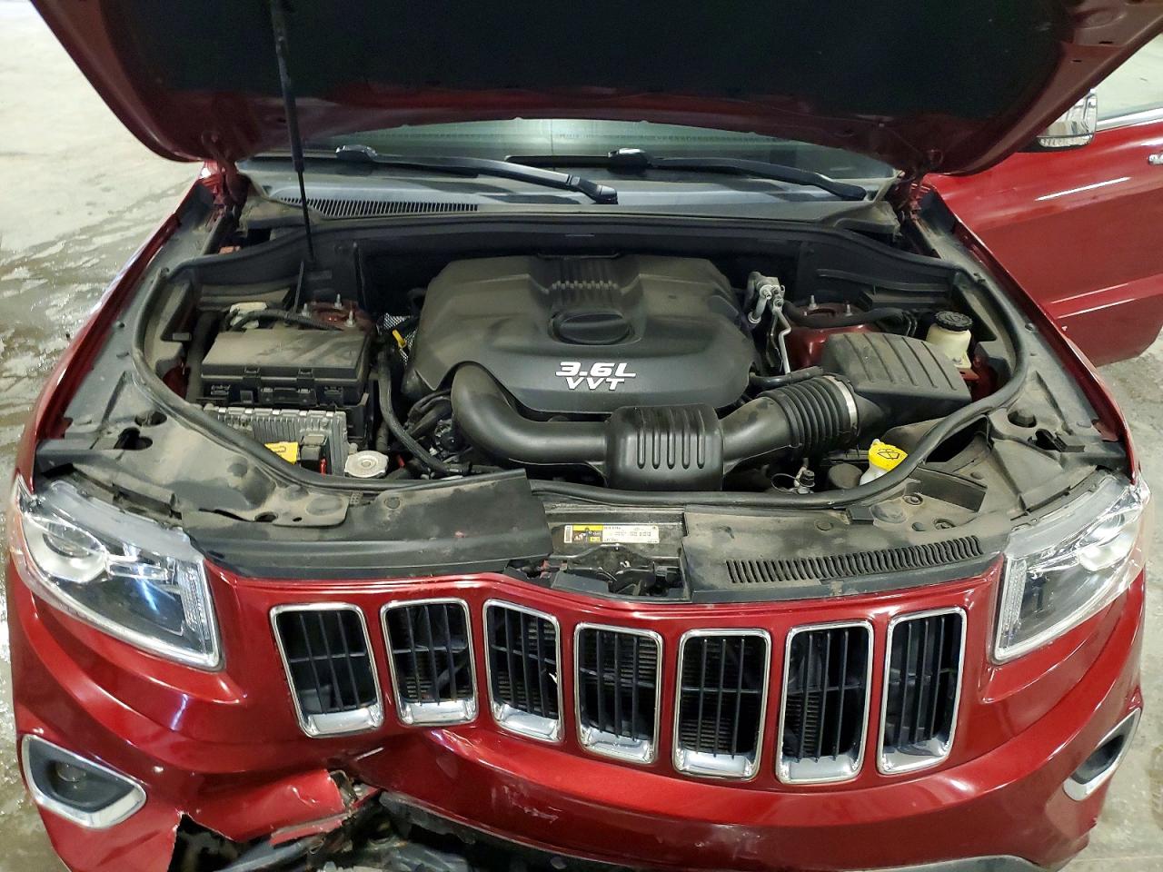 2014 Jeep Grand Cherokee Limited Red vin: 1C4RJFBG4EC210284
