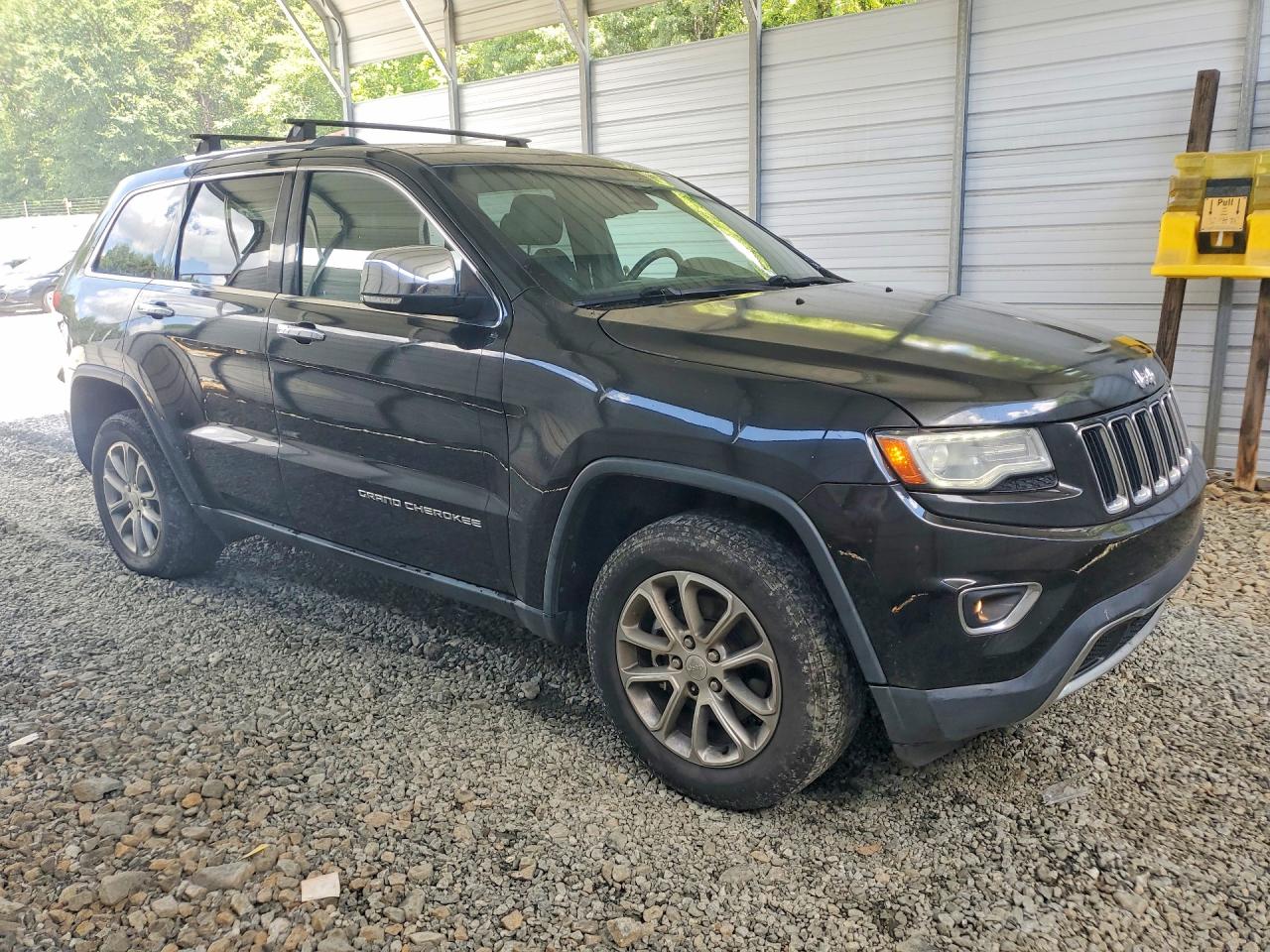2014 Jeep Grand Cherokee Limited Black vin: 1C4RJFBG4EC215579