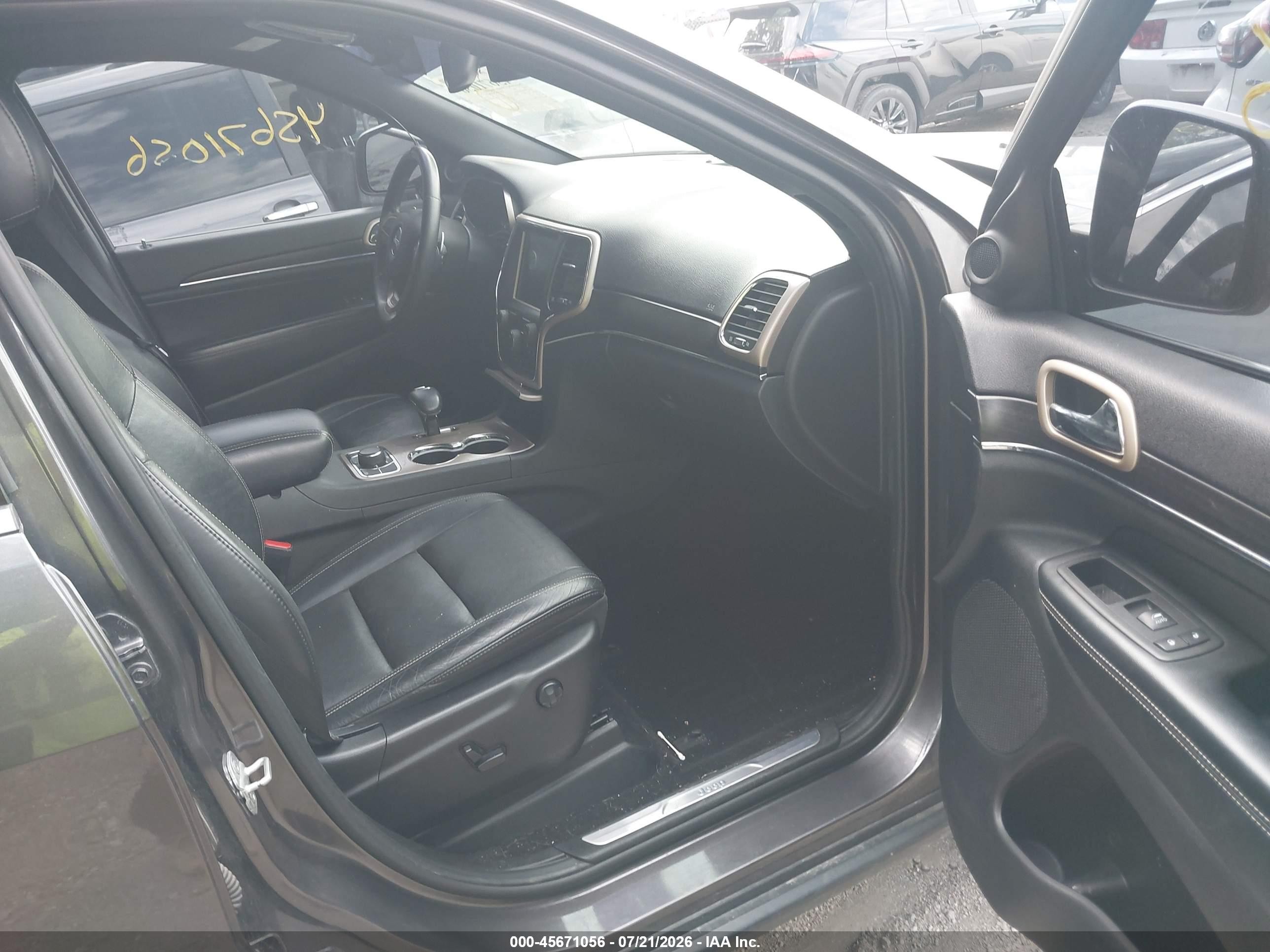 2014 Jeep Grand Cherokee Limited Gray vin: 1C4RJFBG4EC227201