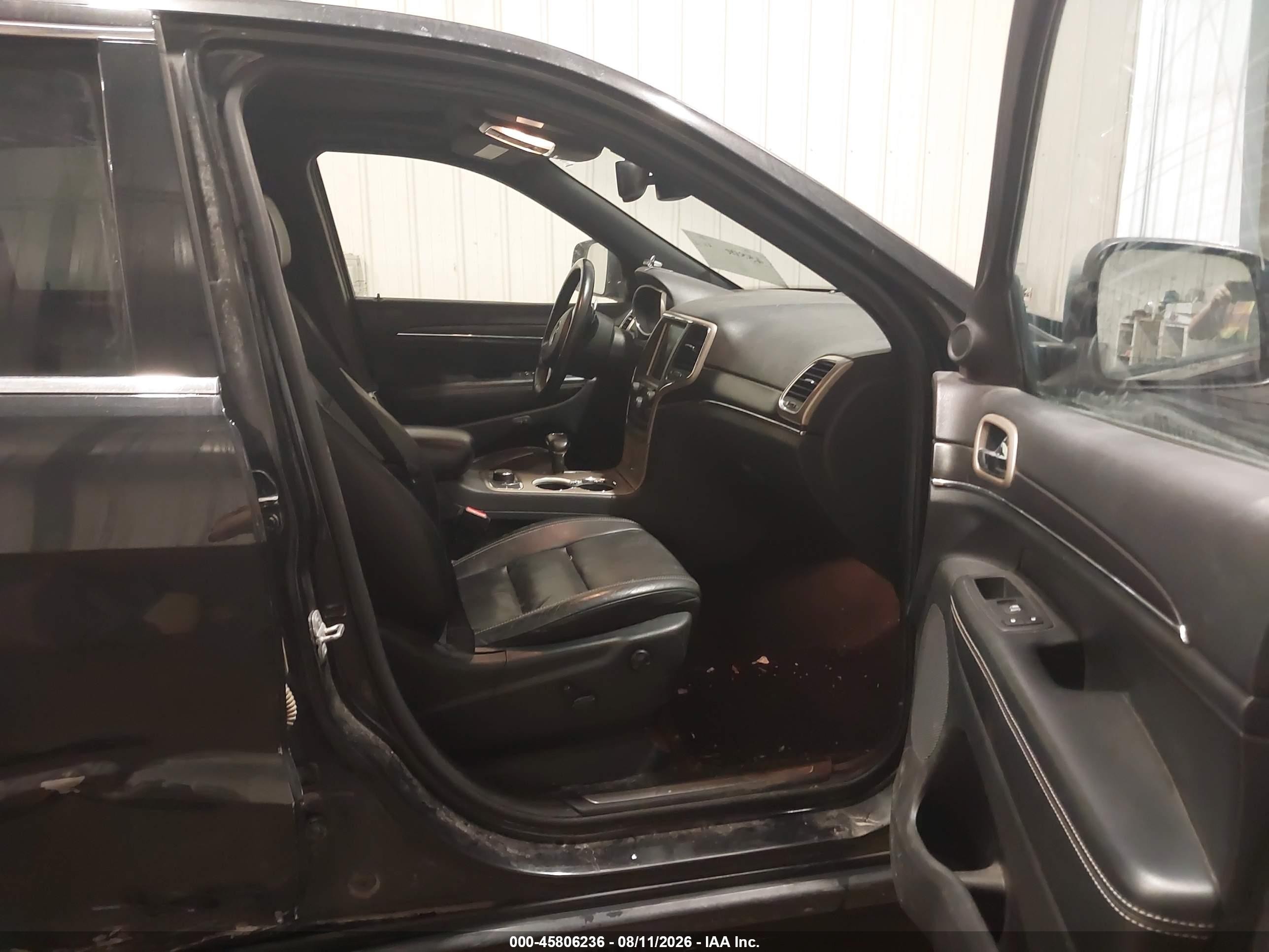 2014 Jeep Grand Cherokee Limited Black vin: 1C4RJFBG4EC264118