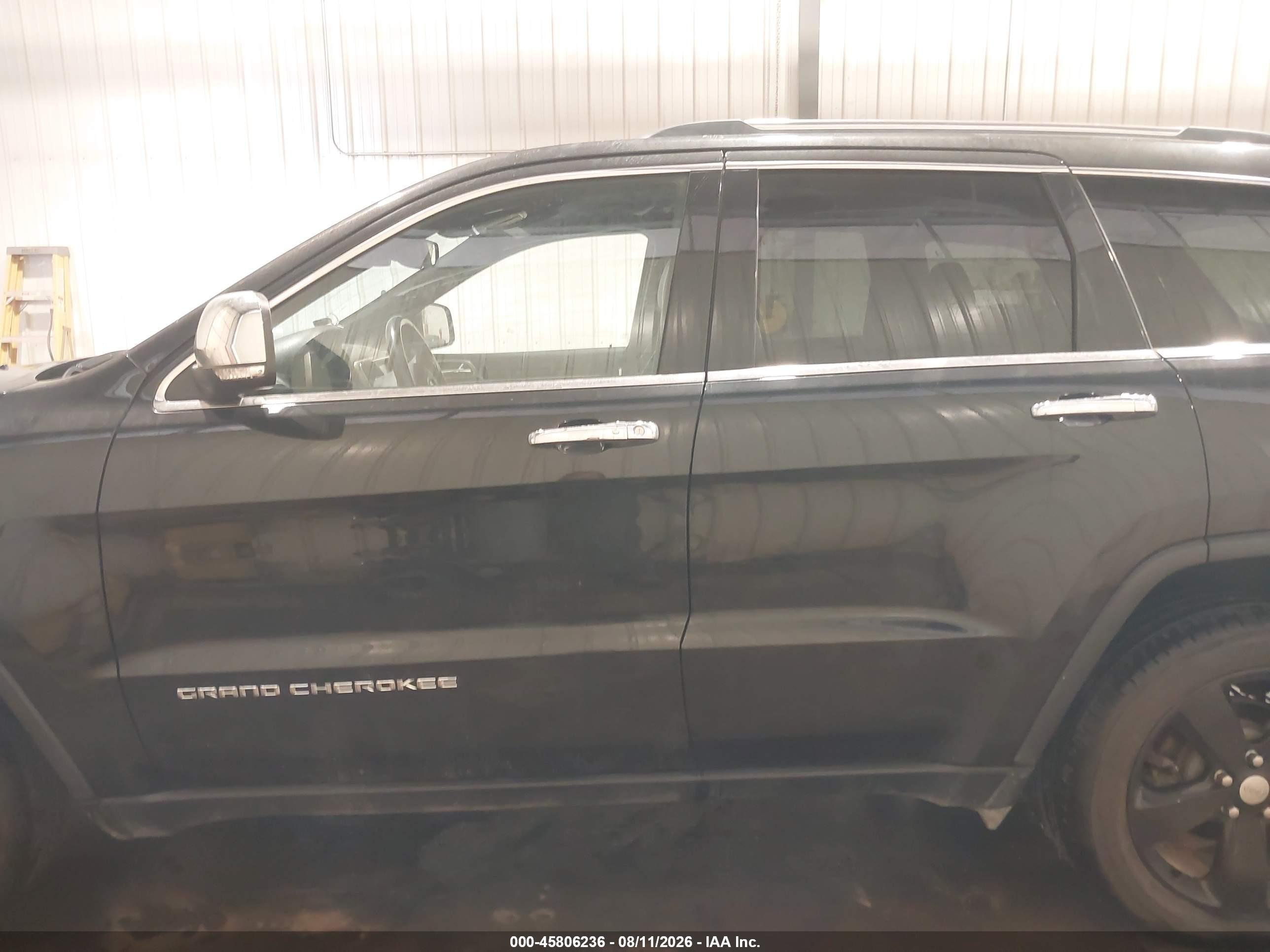 2014 Jeep Grand Cherokee Limited Black vin: 1C4RJFBG4EC264118