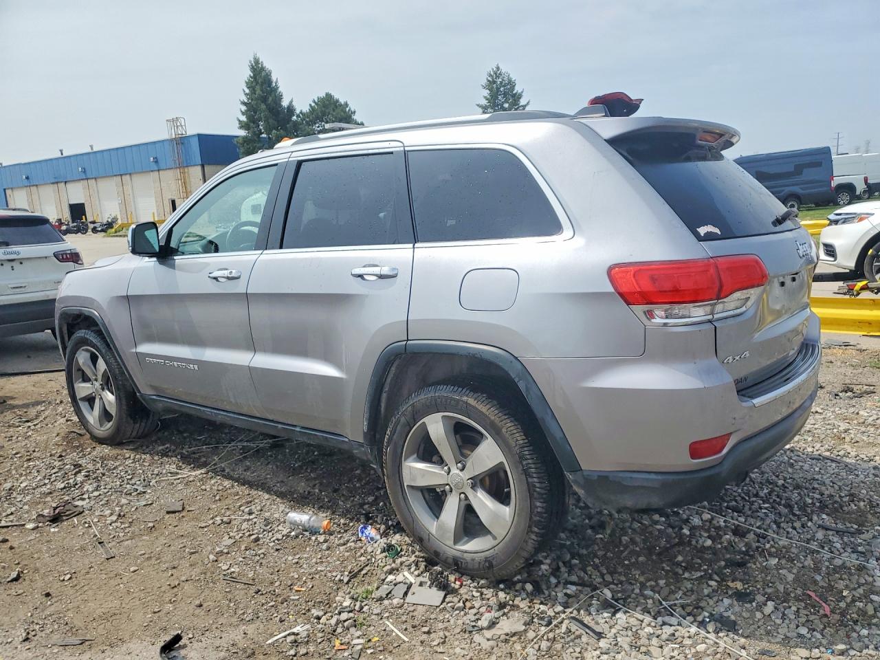 2014 Jeep Grand Cherokee Limited Серебряный vin: 1C4RJFBG4EC335057