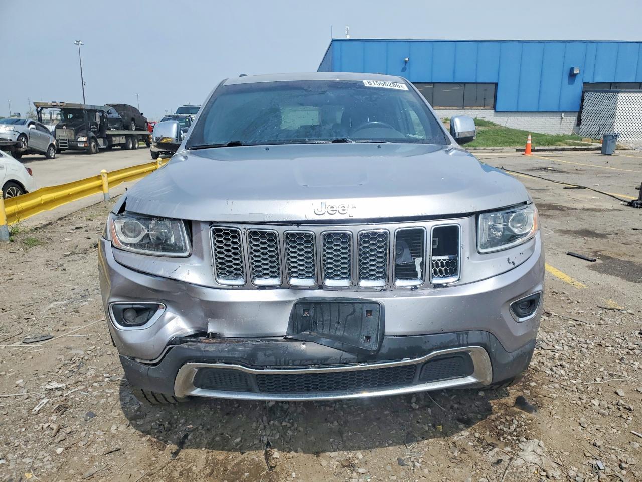 2014 Jeep Grand Cherokee Limited Серебряный vin: 1C4RJFBG4EC335057