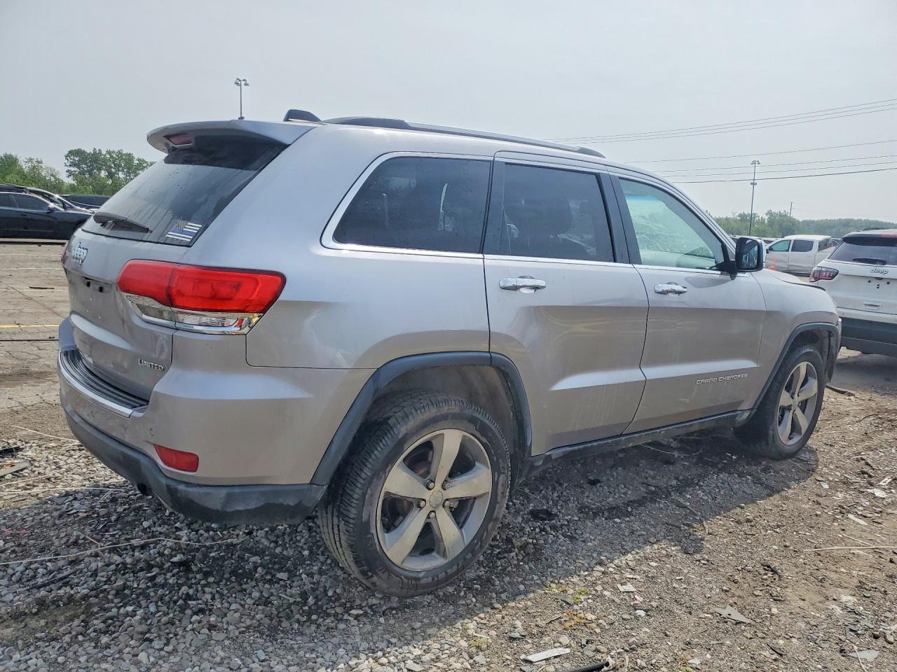 2014 Jeep Grand Cherokee Limited Серебряный vin: 1C4RJFBG4EC335057