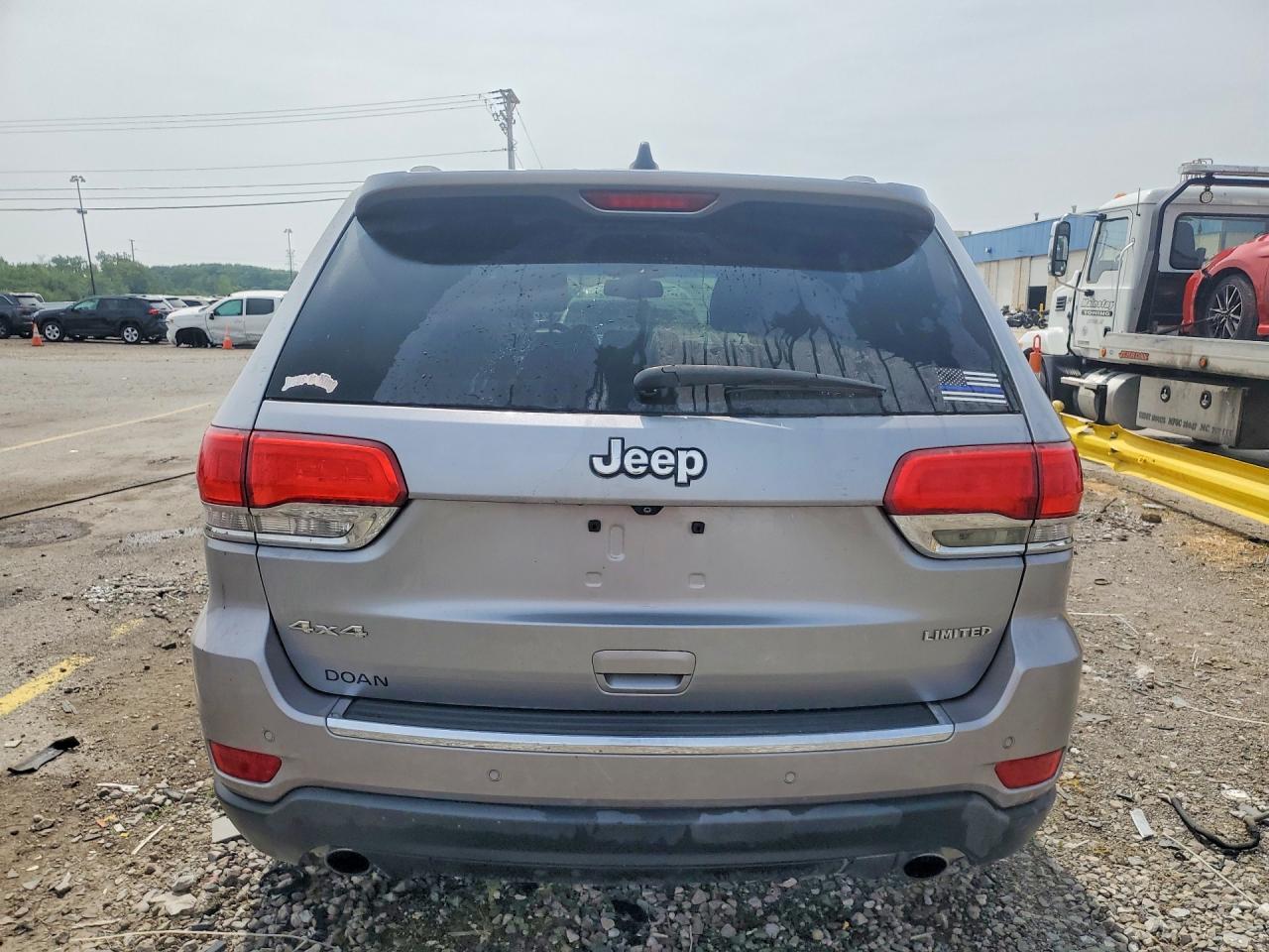 2014 Jeep Grand Cherokee Limited Серебряный vin: 1C4RJFBG4EC335057