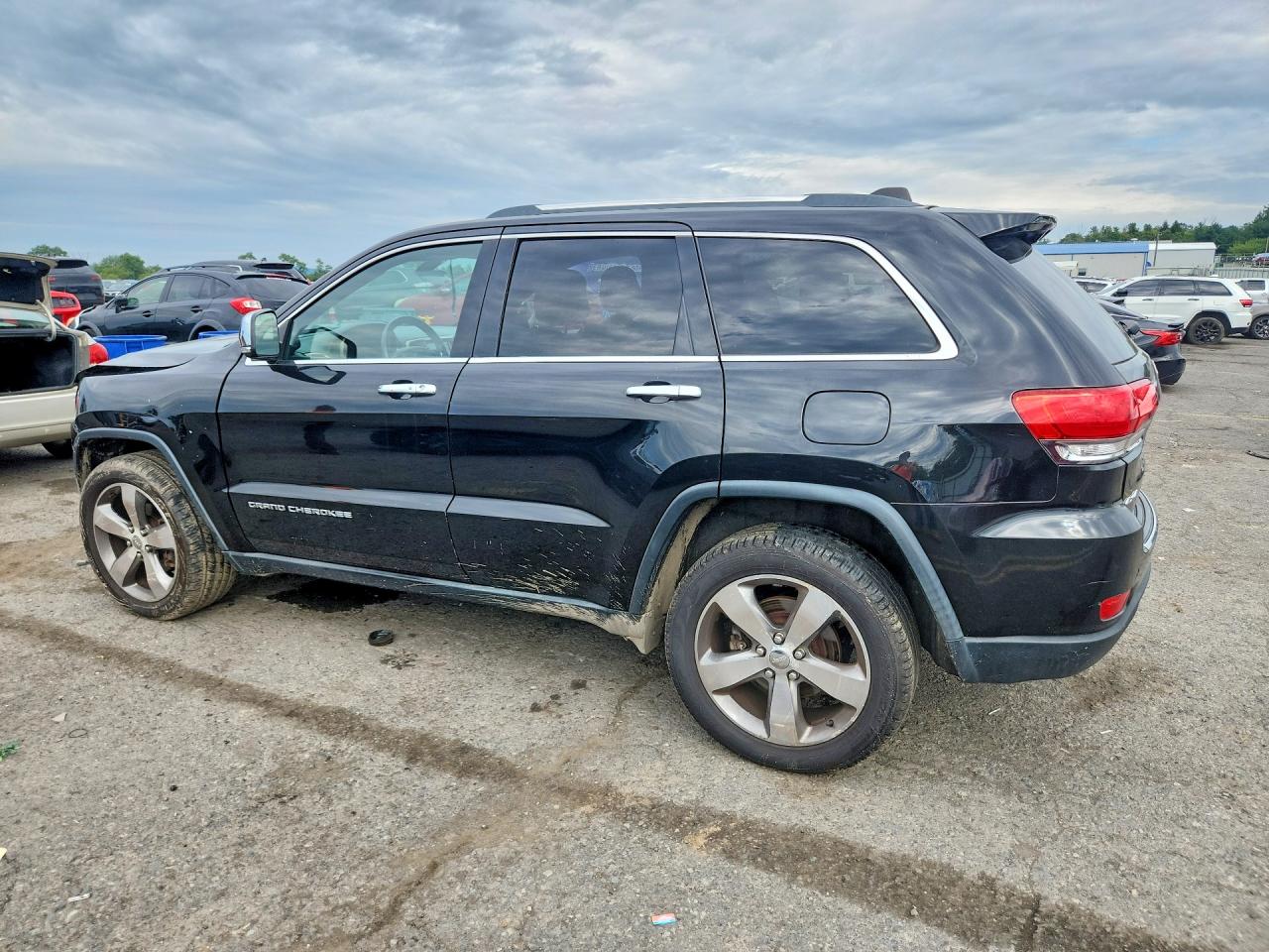 2014 Jeep Grand Cherokee Limited Black vin: 1C4RJFBG4EC335754