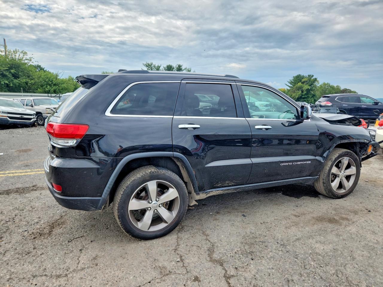 2014 Jeep Grand Cherokee Limited Black vin: 1C4RJFBG4EC335754