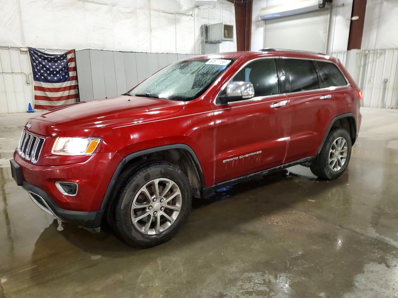 2014 Jeep Grand Cherokee Limited Maroon vin: 1C4RJFBG4EC341019