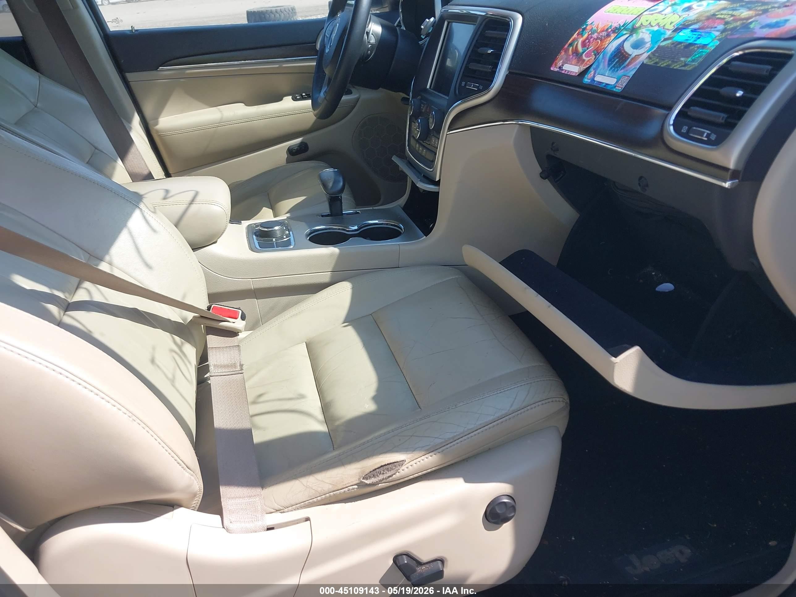 2014 Jeep Grand Cherokee Limited White vin: 1C4RJFBG4EC356717
