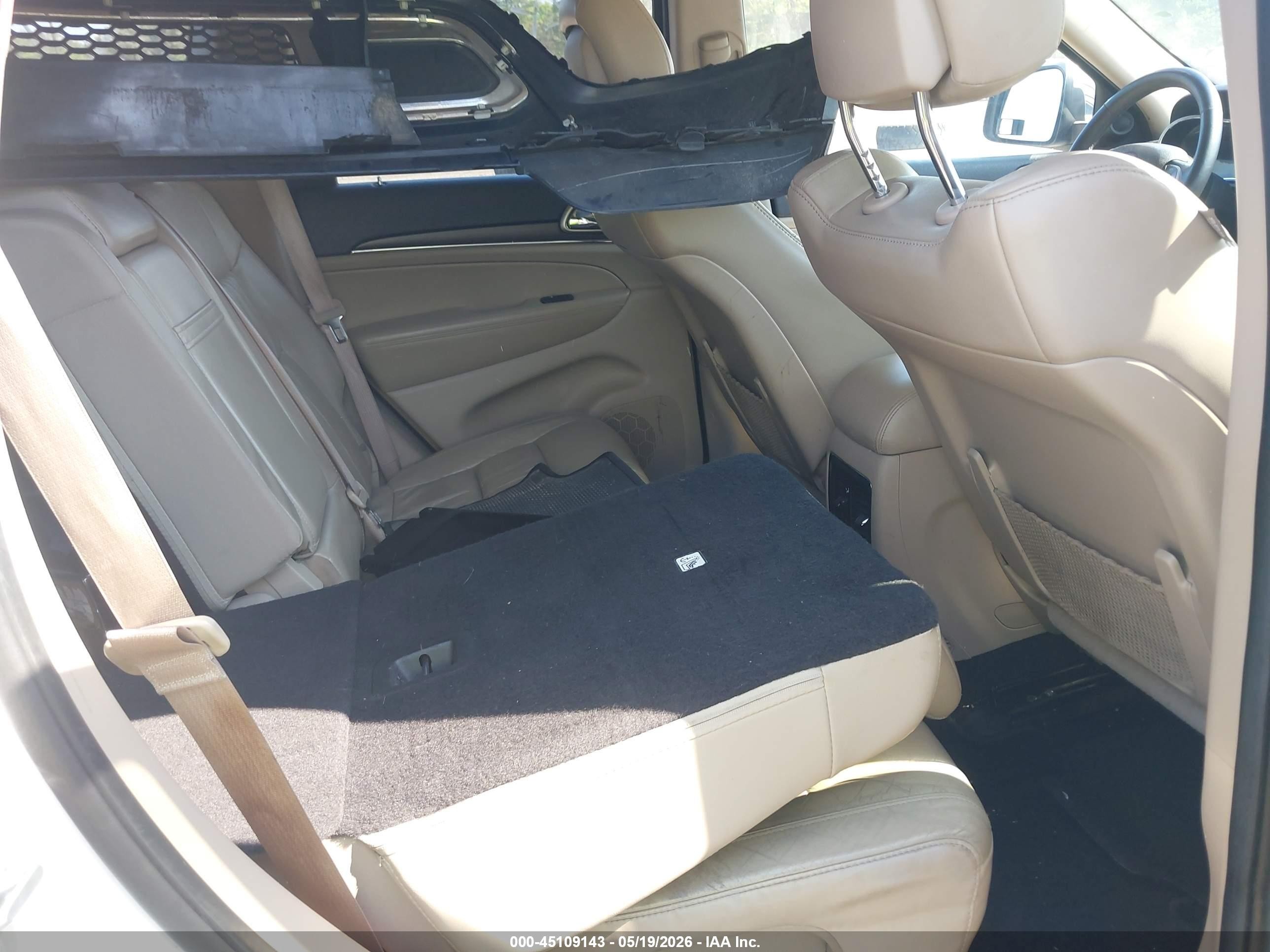 2014 Jeep Grand Cherokee Limited White vin: 1C4RJFBG4EC356717