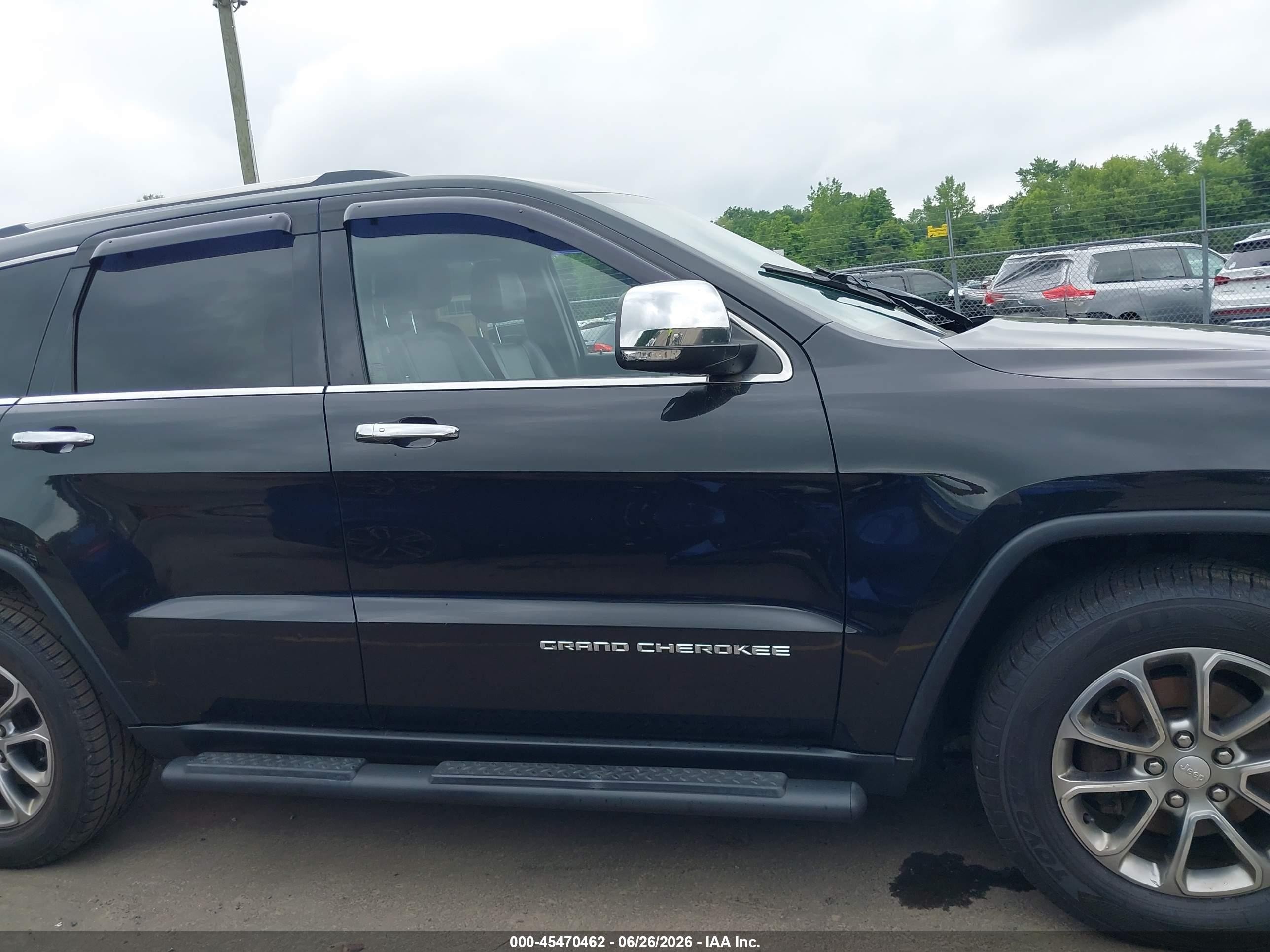 2014 Jeep Grand Cherokee Limited Черный vin: 1C4RJFBG4EC366521