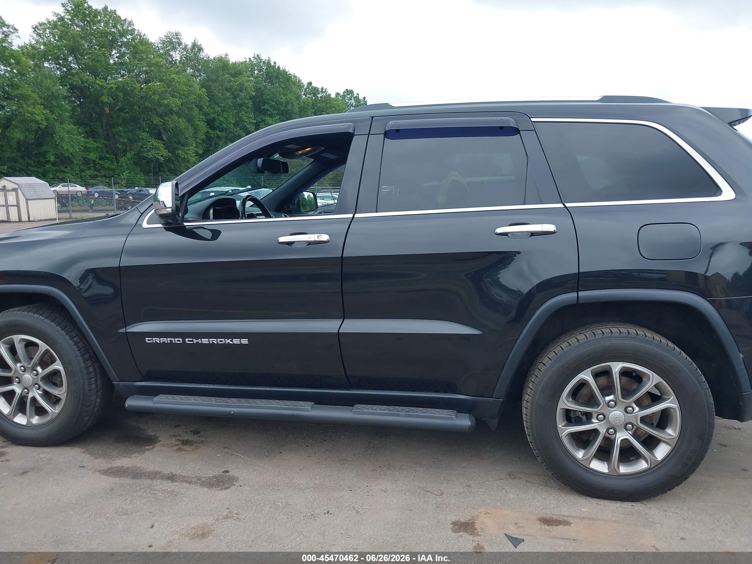 2014 Jeep Grand Cherokee Limited Черный vin: 1C4RJFBG4EC366521
