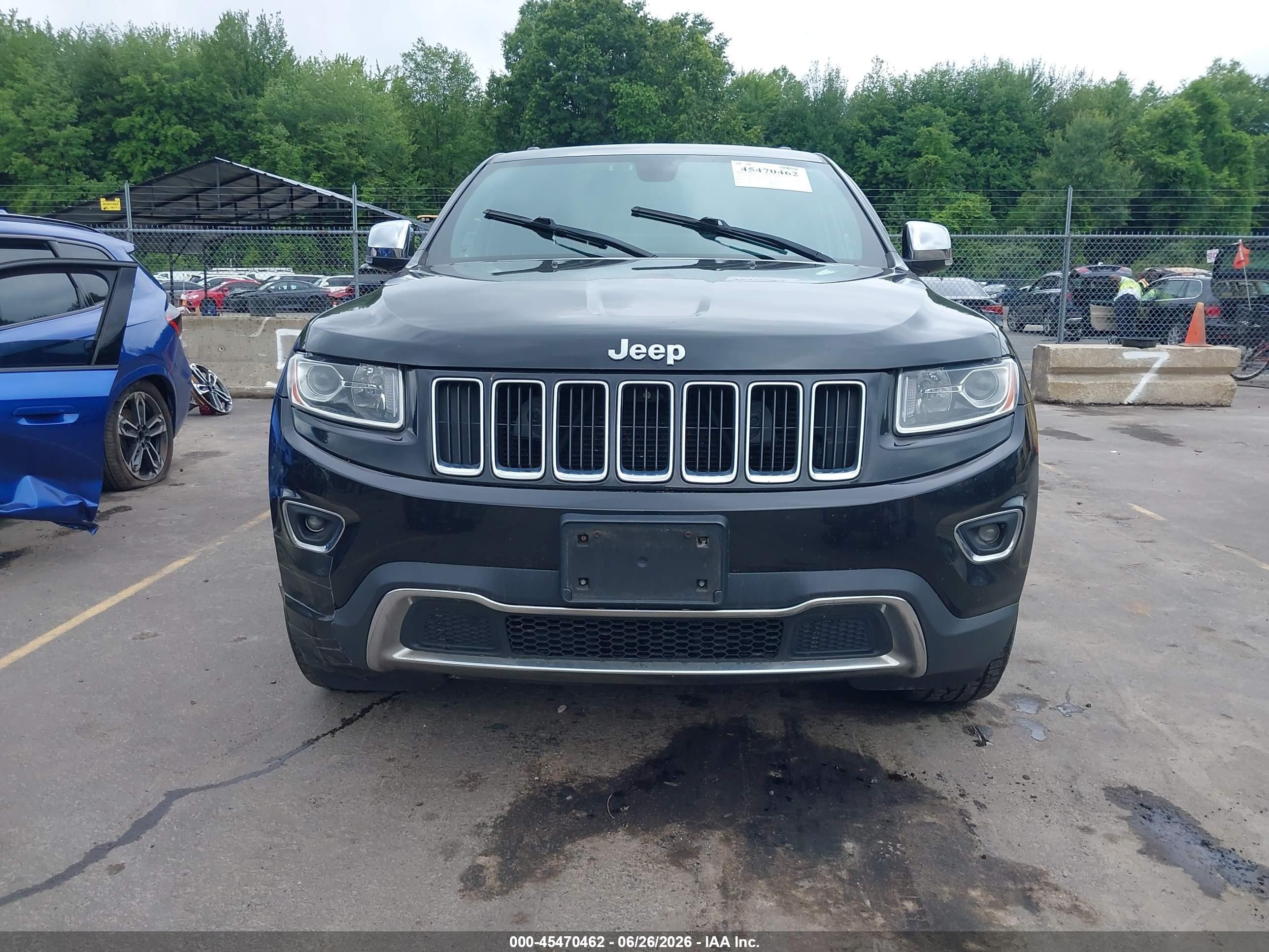 2014 Jeep Grand Cherokee Limited Черный vin: 1C4RJFBG4EC366521