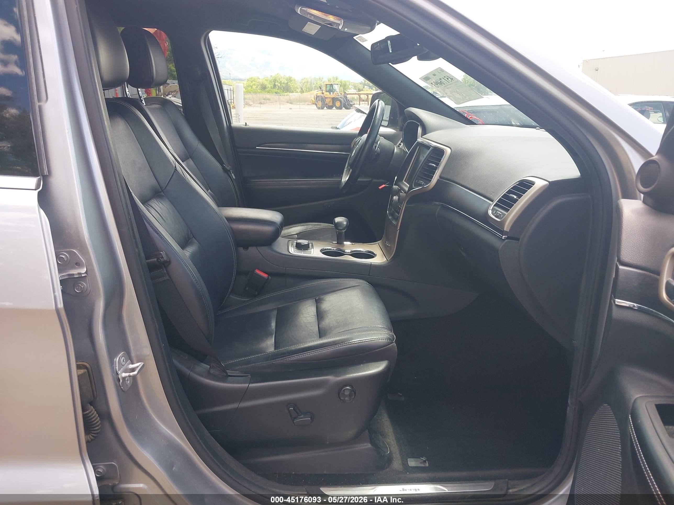 2014 Jeep Grand Cherokee Limited Серебряный vin: 1C4RJFBG4EC377146