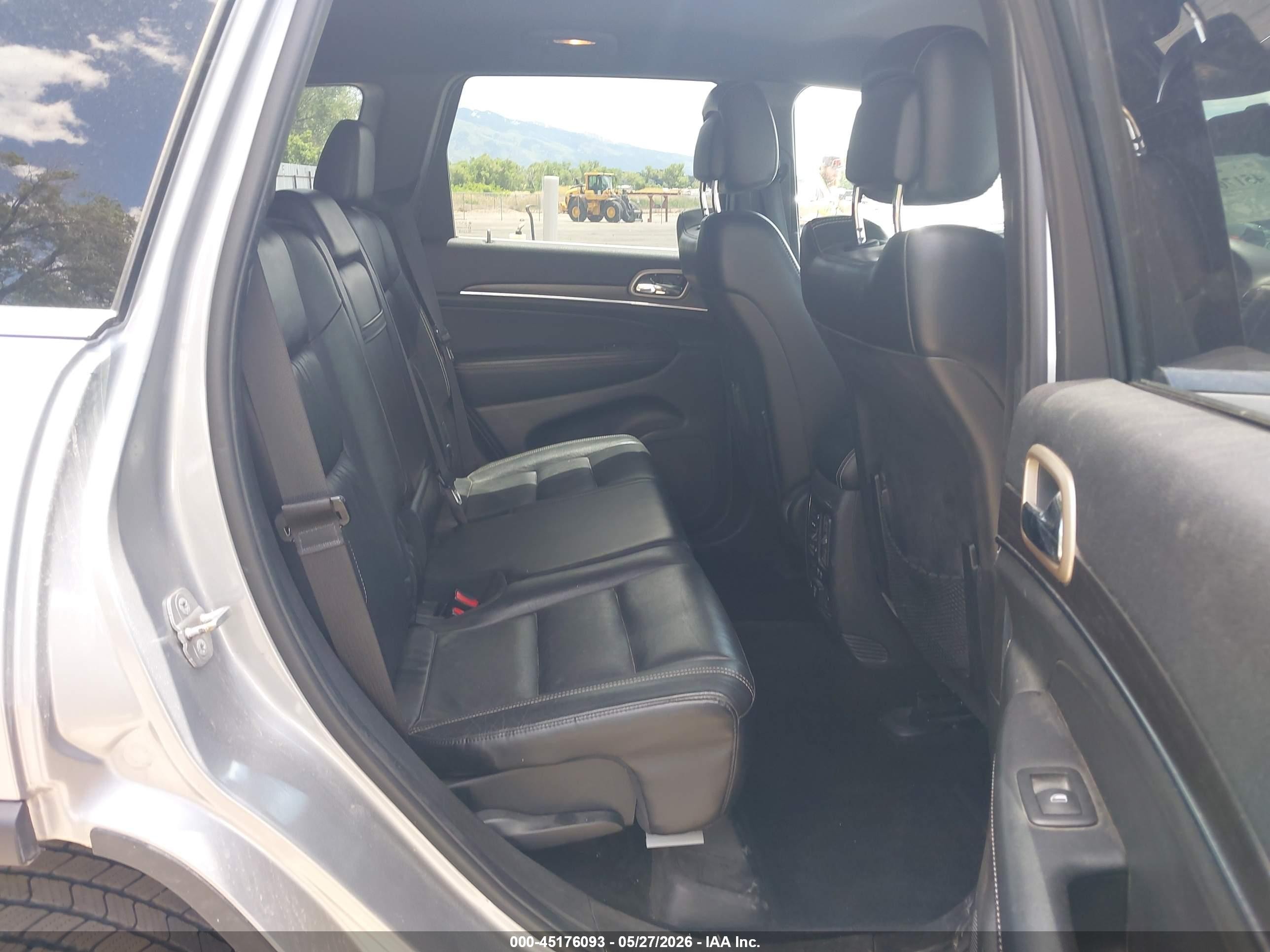 2014 Jeep Grand Cherokee Limited Серебряный vin: 1C4RJFBG4EC377146