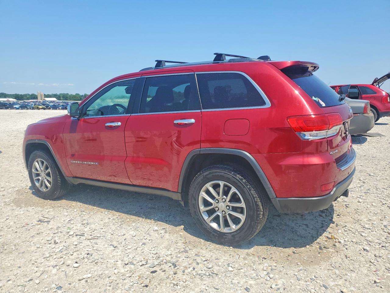 2014 Jeep Grand Cherokee Limited Burgundy vin: 1C4RJFBG4EC379365