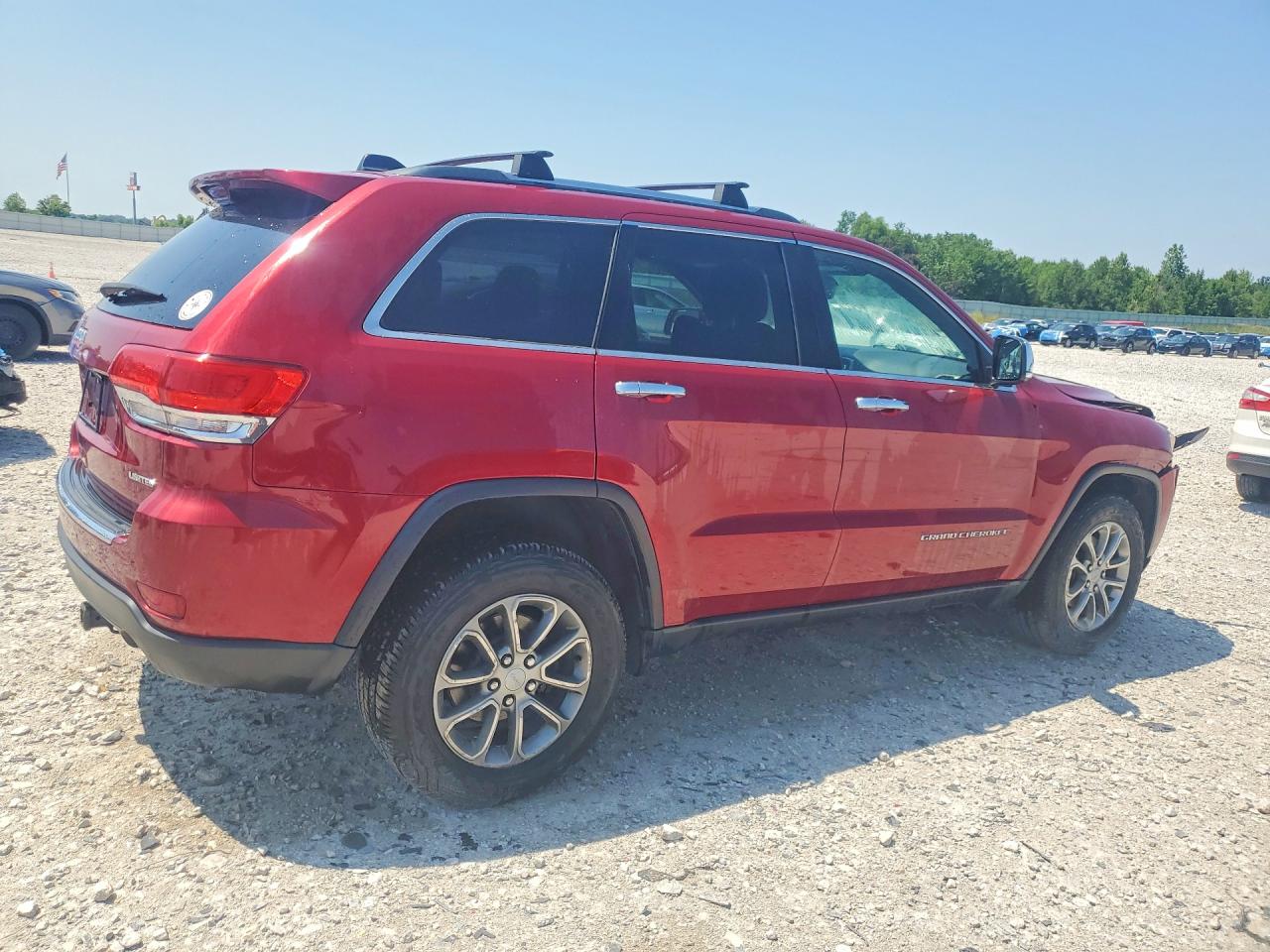 2014 Jeep Grand Cherokee Limited Burgundy vin: 1C4RJFBG4EC379365