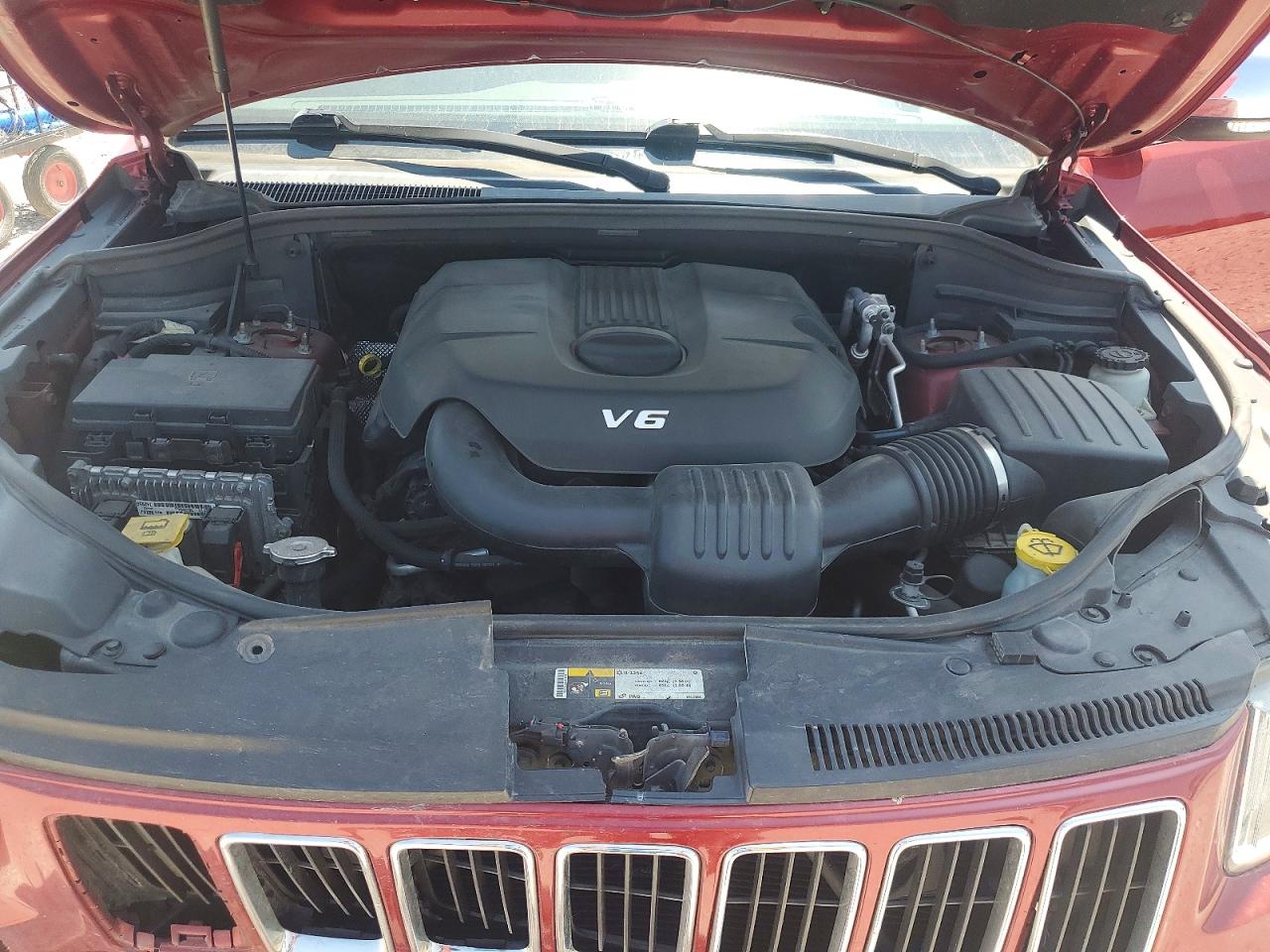 2014 Jeep Grand Cherokee Limited Burgundy vin: 1C4RJFBG4EC379365