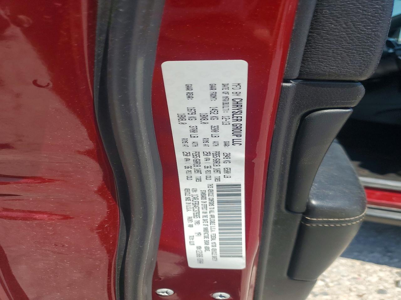 2014 Jeep Grand Cherokee Limited Burgundy vin: 1C4RJFBG4EC379365