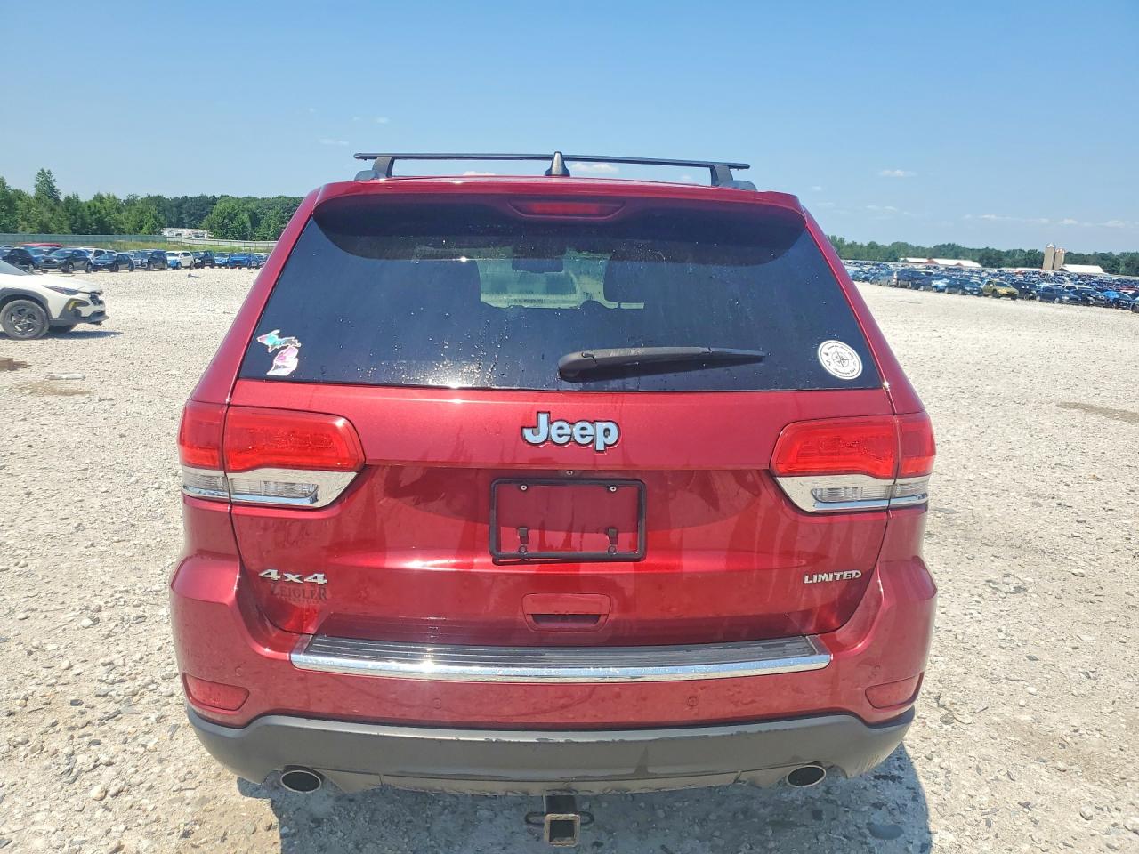 2014 Jeep Grand Cherokee Limited Burgundy vin: 1C4RJFBG4EC379365
