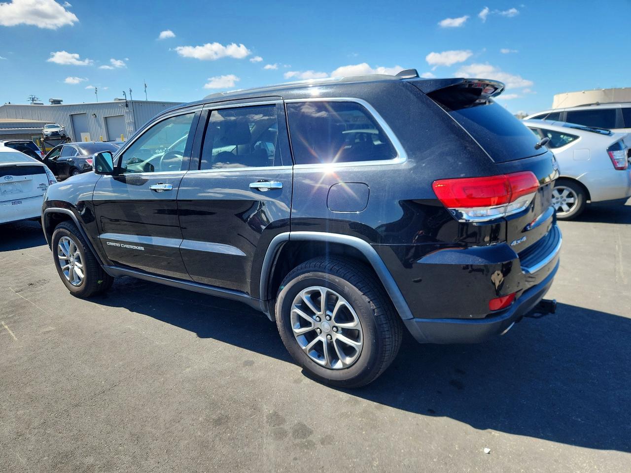 2014 Jeep Grand Cherokee Limited Black vin: 1C4RJFBG4EC410498