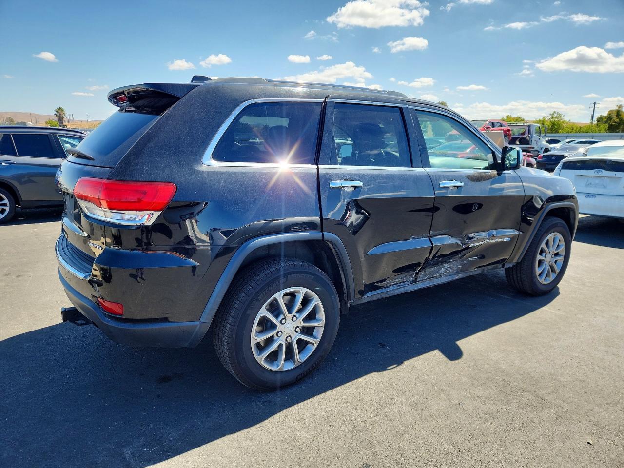 2014 Jeep Grand Cherokee Limited Black vin: 1C4RJFBG4EC410498