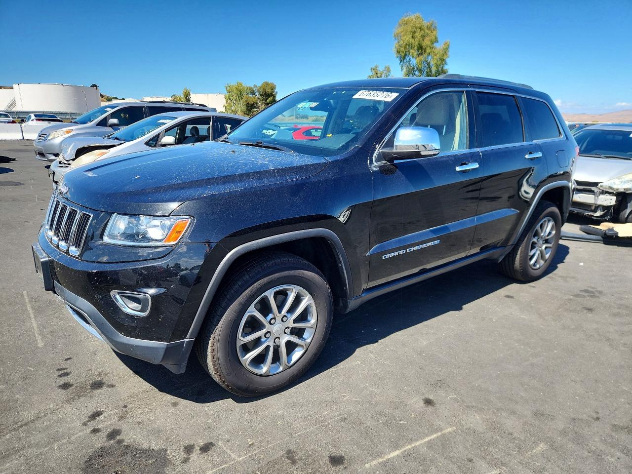2014 Jeep Grand Cherokee Limited Black vin: 1C4RJFBG4EC410498