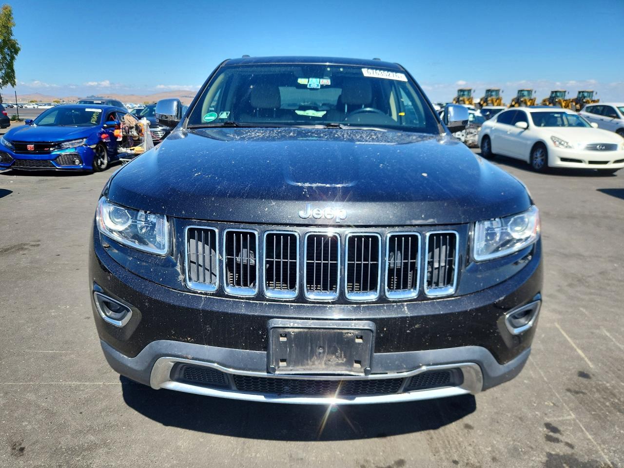 2014 Jeep Grand Cherokee Limited Black vin: 1C4RJFBG4EC410498