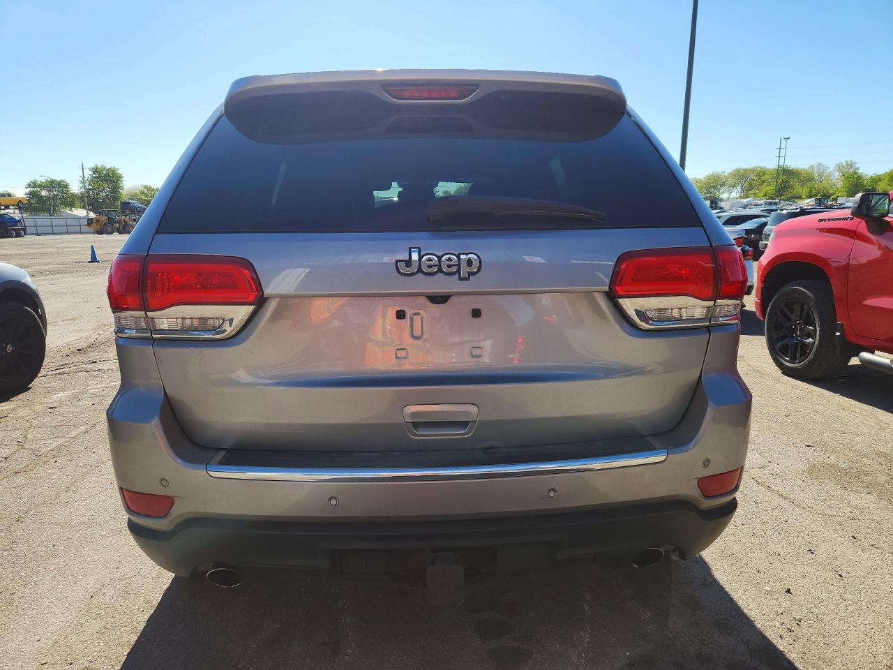 2014 Jeep Grand Cherokee Limited Silver vin: 1C4RJFBG4EC425986