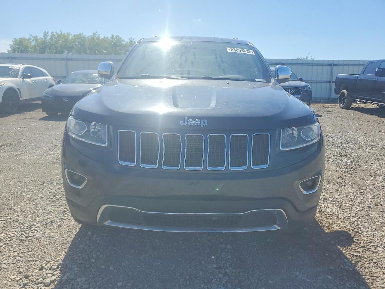2014 Jeep Grand Cherokee Limited Угольный vin: 1C4RJFBG4EC440228