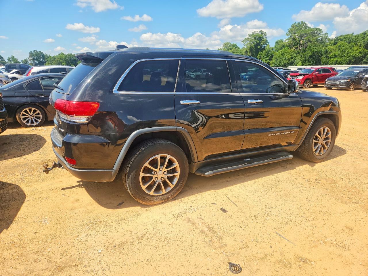 2014 Jeep Grand Cherokee Limited Black vin: 1C4RJFBG4EC441153