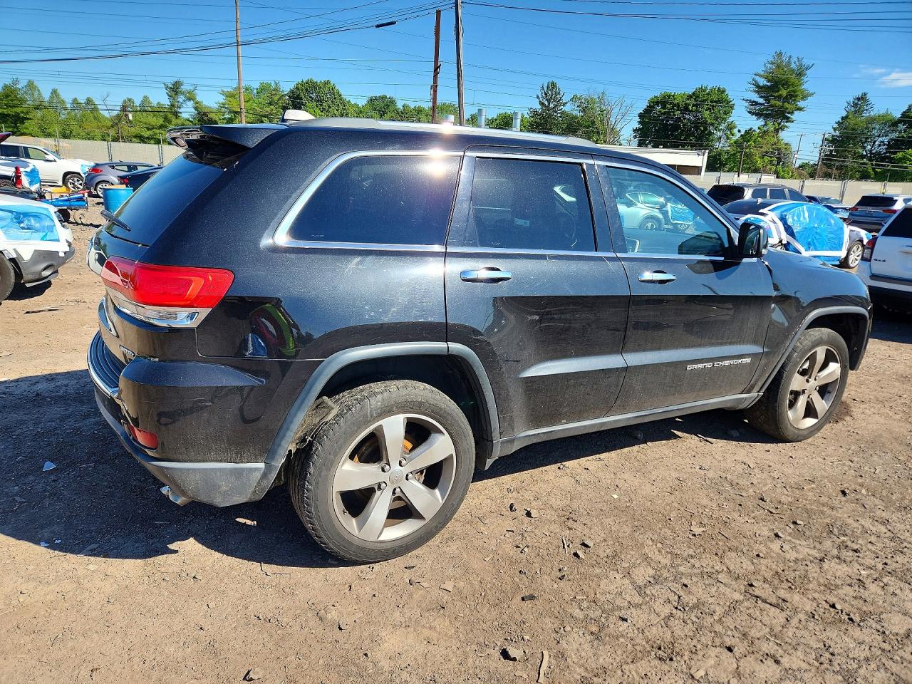 2014 Jeep Grand Cherokee Limited Черный vin: 1C4RJFBG4EC447227