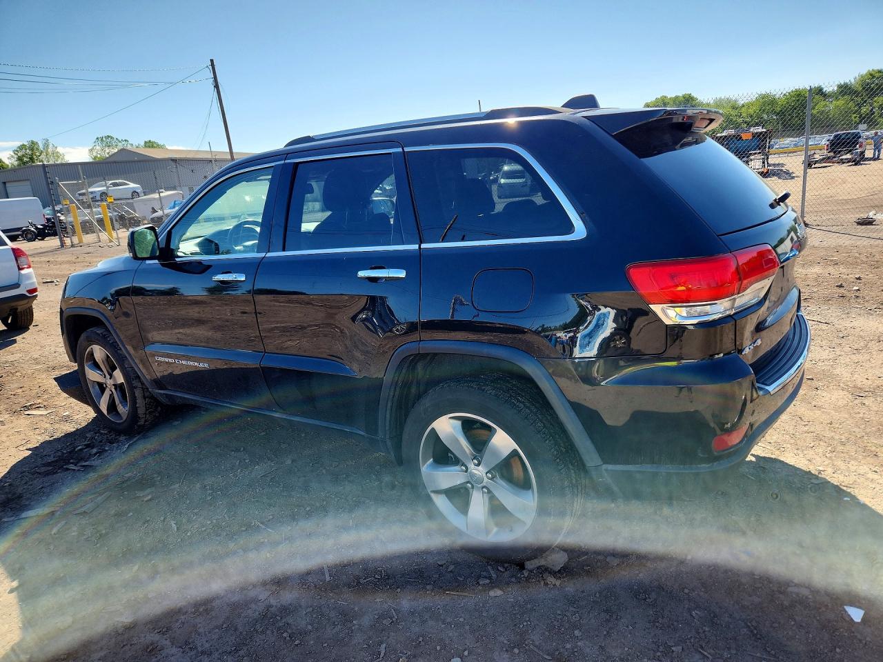 2014 Jeep Grand Cherokee Limited Черный vin: 1C4RJFBG4EC447227