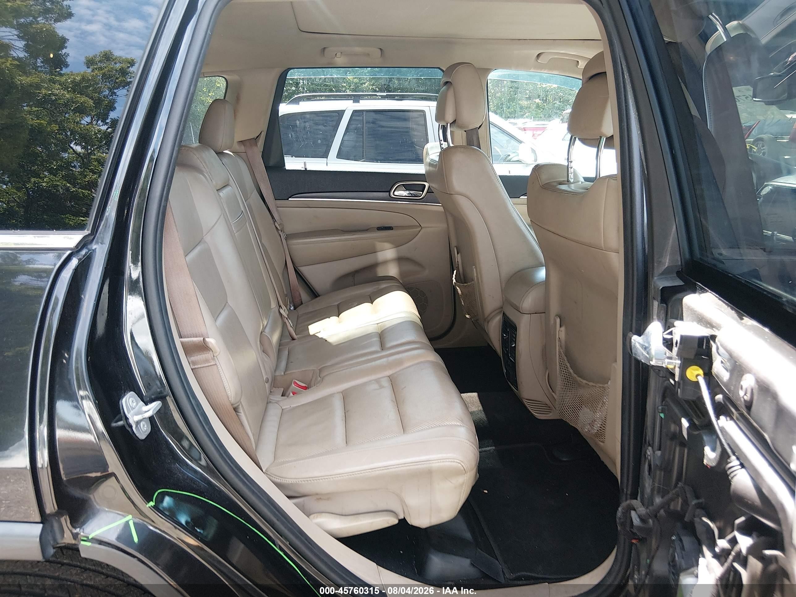 2014 Jeep Grand Cherokee Limited Black vin: 1C4RJFBG4EC457854