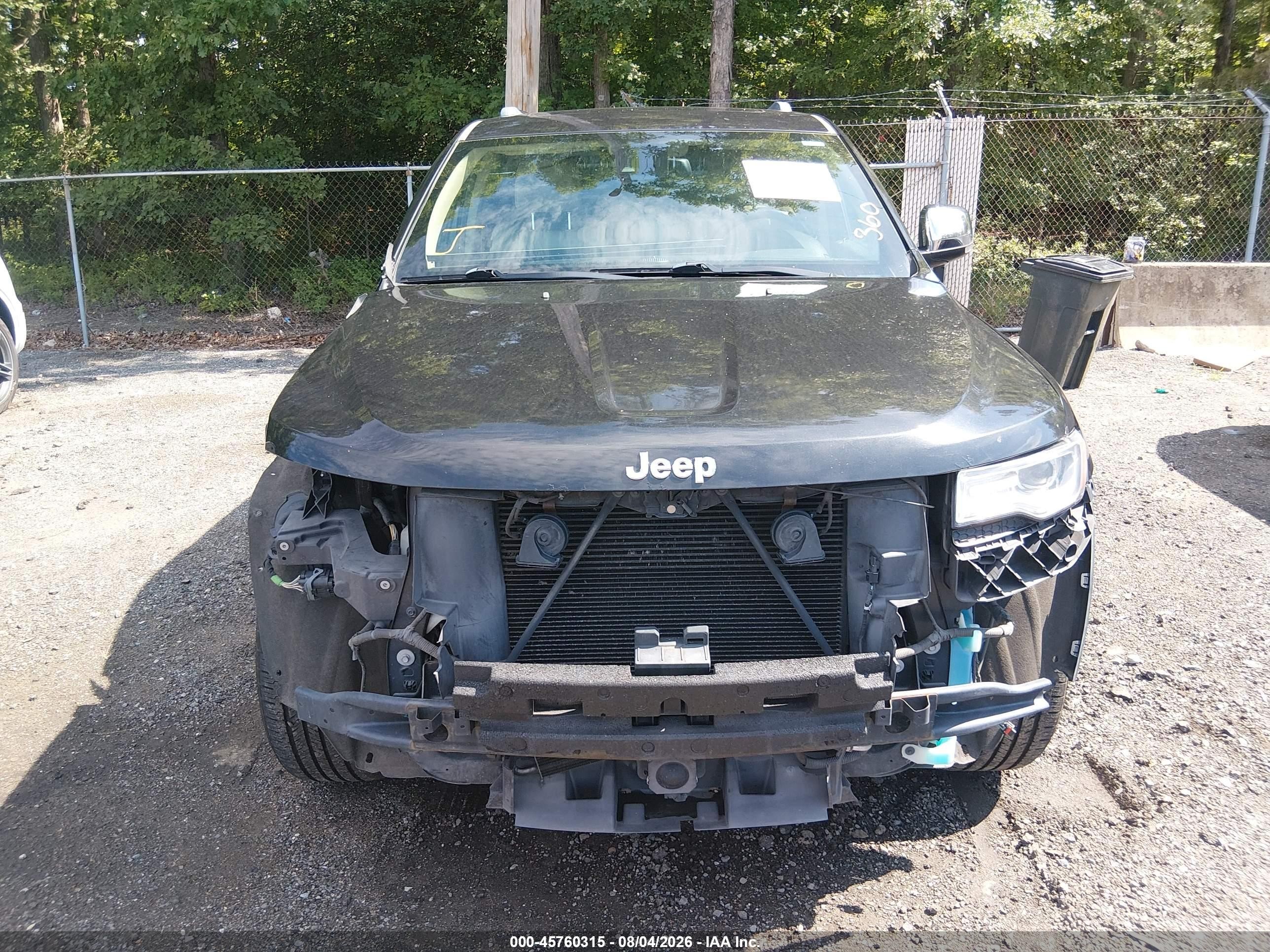 2014 Jeep Grand Cherokee Limited Black vin: 1C4RJFBG4EC457854