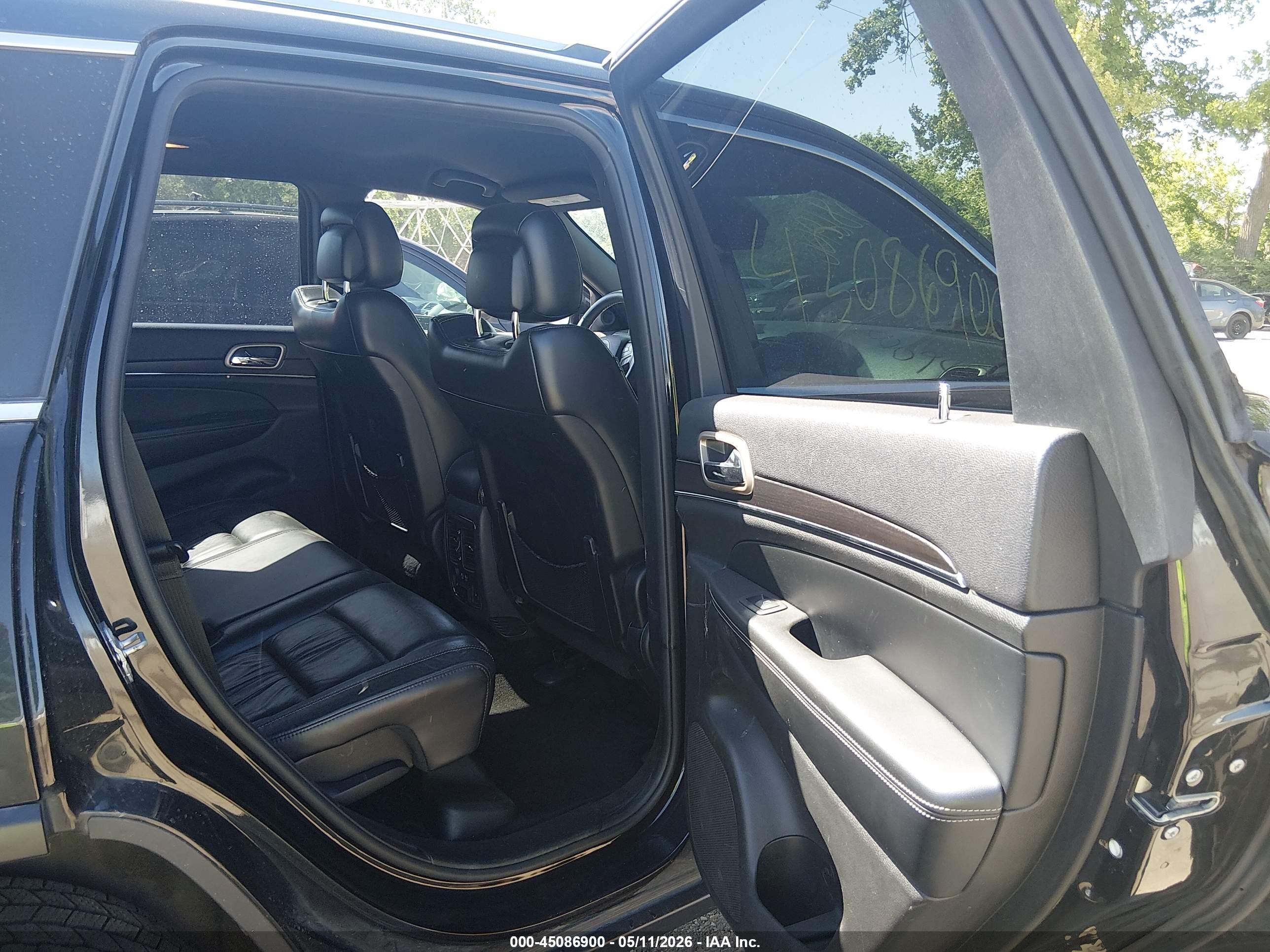 2014 Jeep Grand Cherokee Limited Black vin: 1C4RJFBG4EC463055