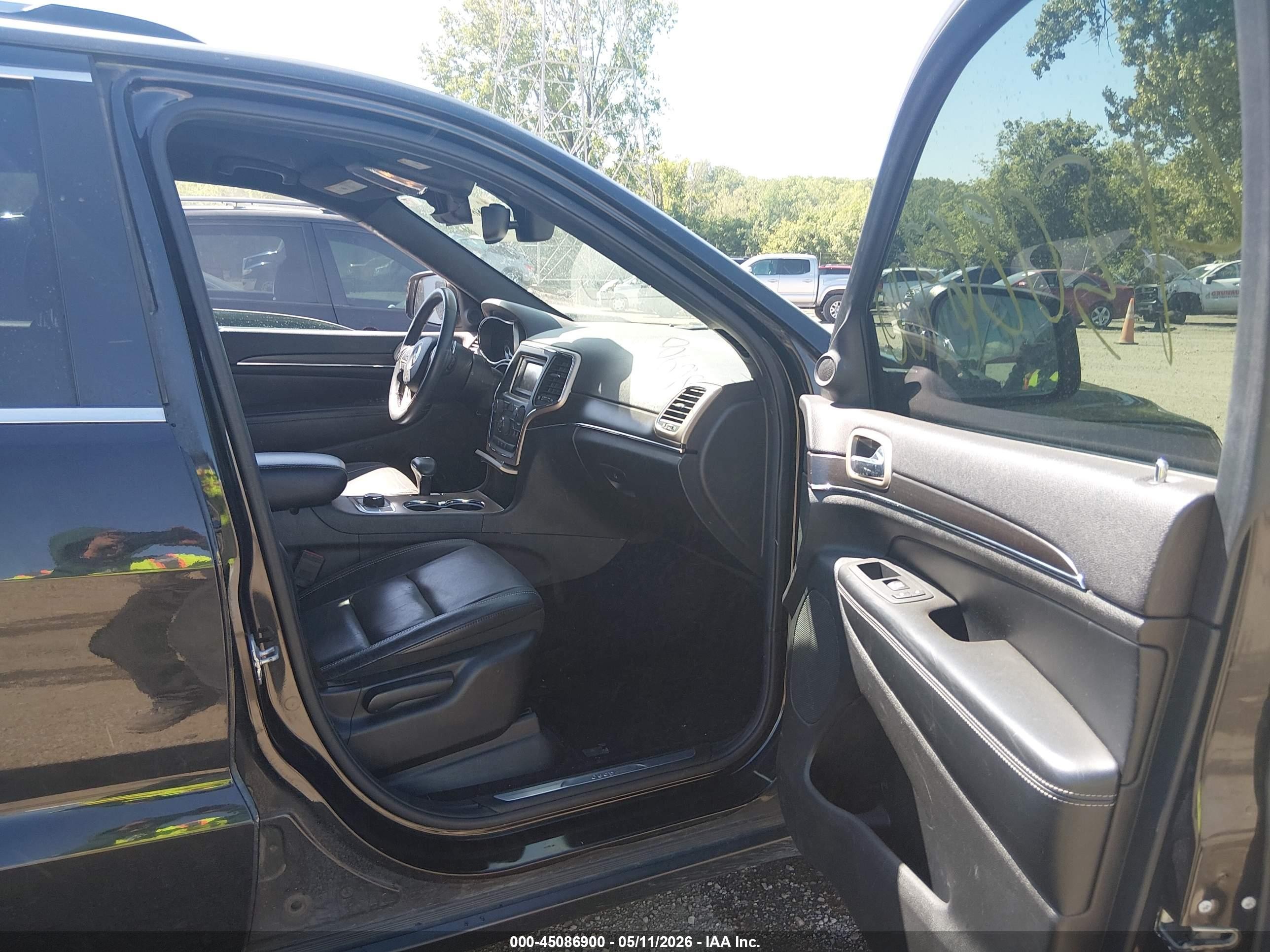 2014 Jeep Grand Cherokee Limited Black vin: 1C4RJFBG4EC463055