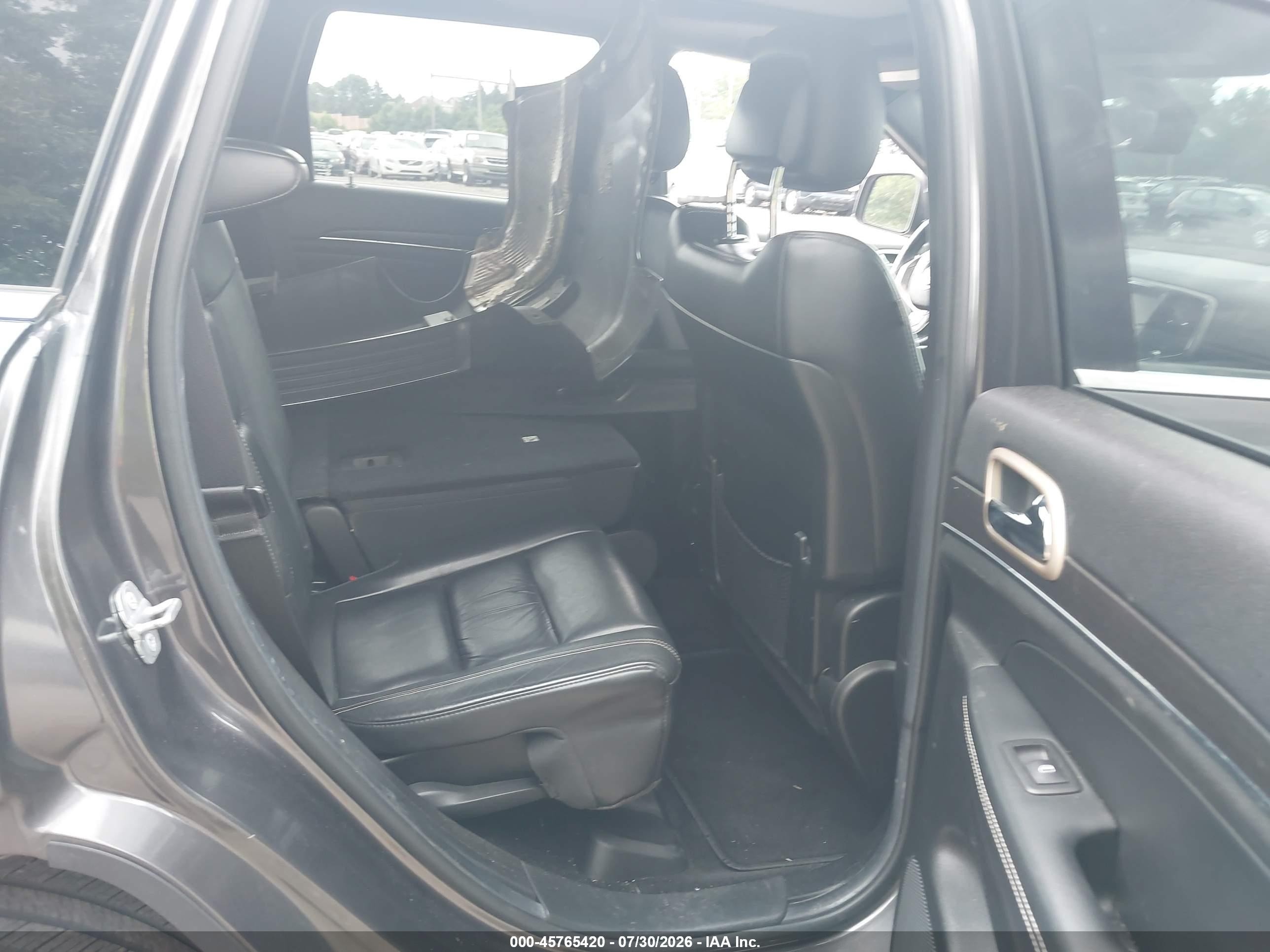 2014 Jeep Grand Cherokee Limited Серый vin: 1C4RJFBG4EC496671