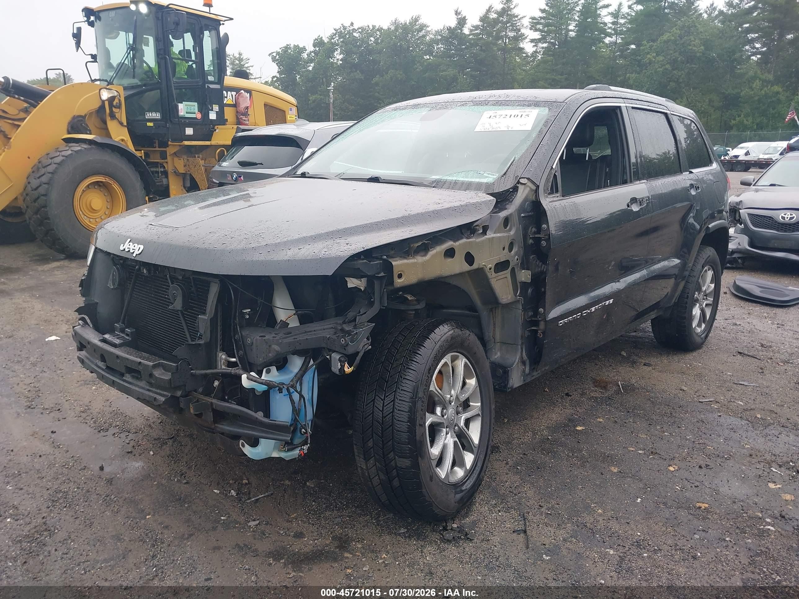 2014 Jeep Grand Cherokee Limited Black vin: 1C4RJFBG4EC517597