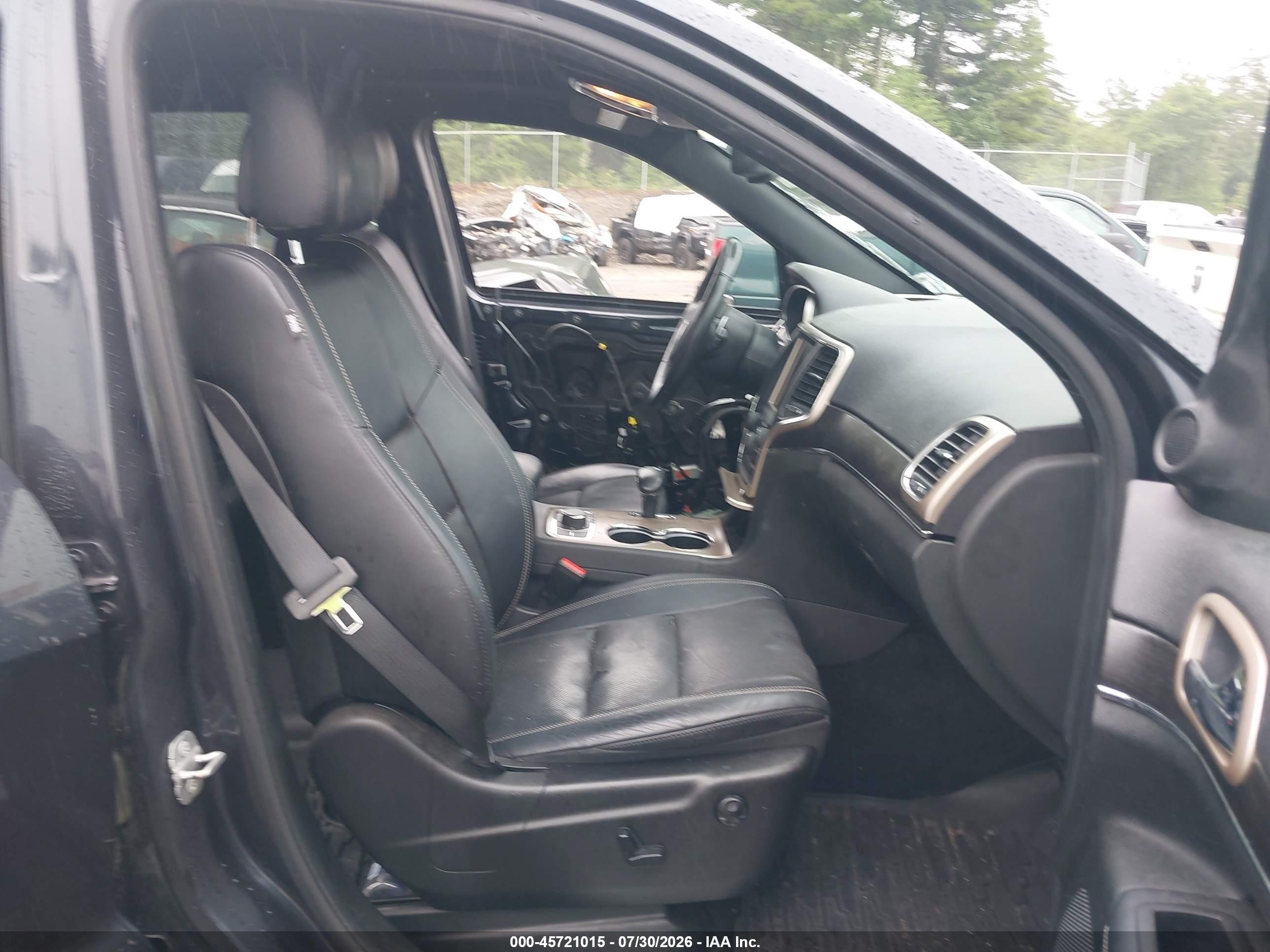 2014 Jeep Grand Cherokee Limited Black vin: 1C4RJFBG4EC517597