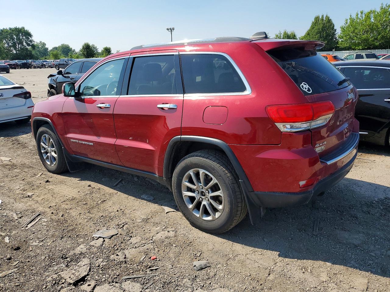 2014 Jeep Gr Cherokee Maroon vin: 1C4RJFBG4EC526218