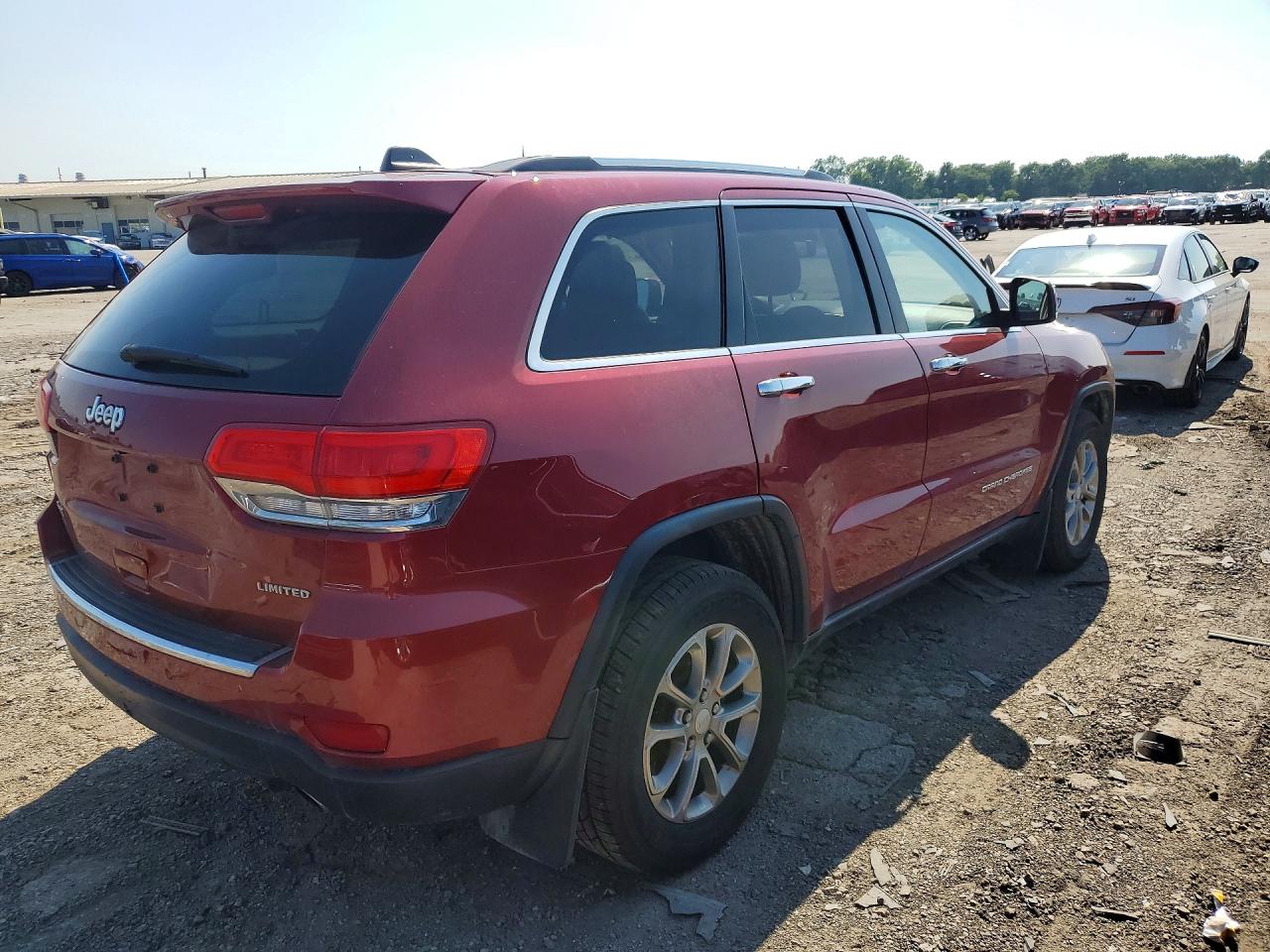 2014 Jeep Gr Cherokee Maroon vin: 1C4RJFBG4EC526218
