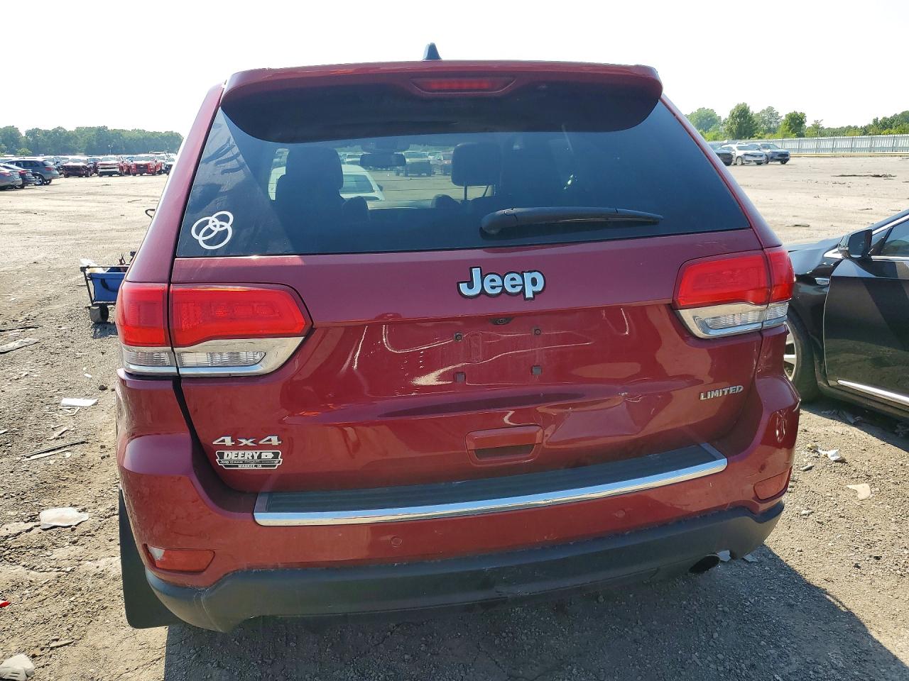 2014 Jeep Gr Cherokee Maroon vin: 1C4RJFBG4EC526218