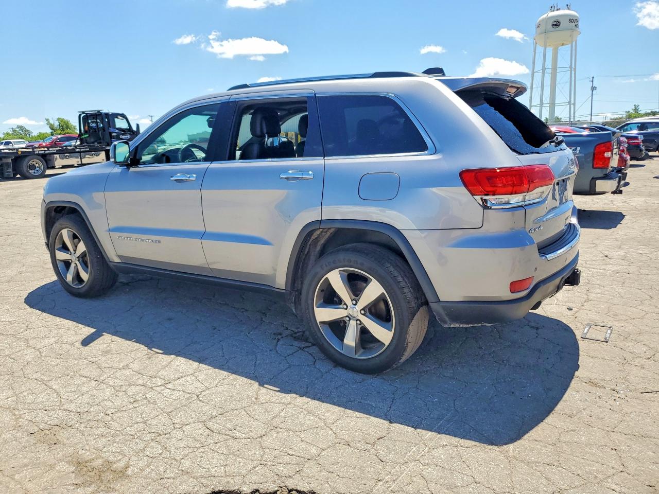 2014 Jeep Grand Cherokee Limited Gray vin: 1C4RJFBG4EC527031