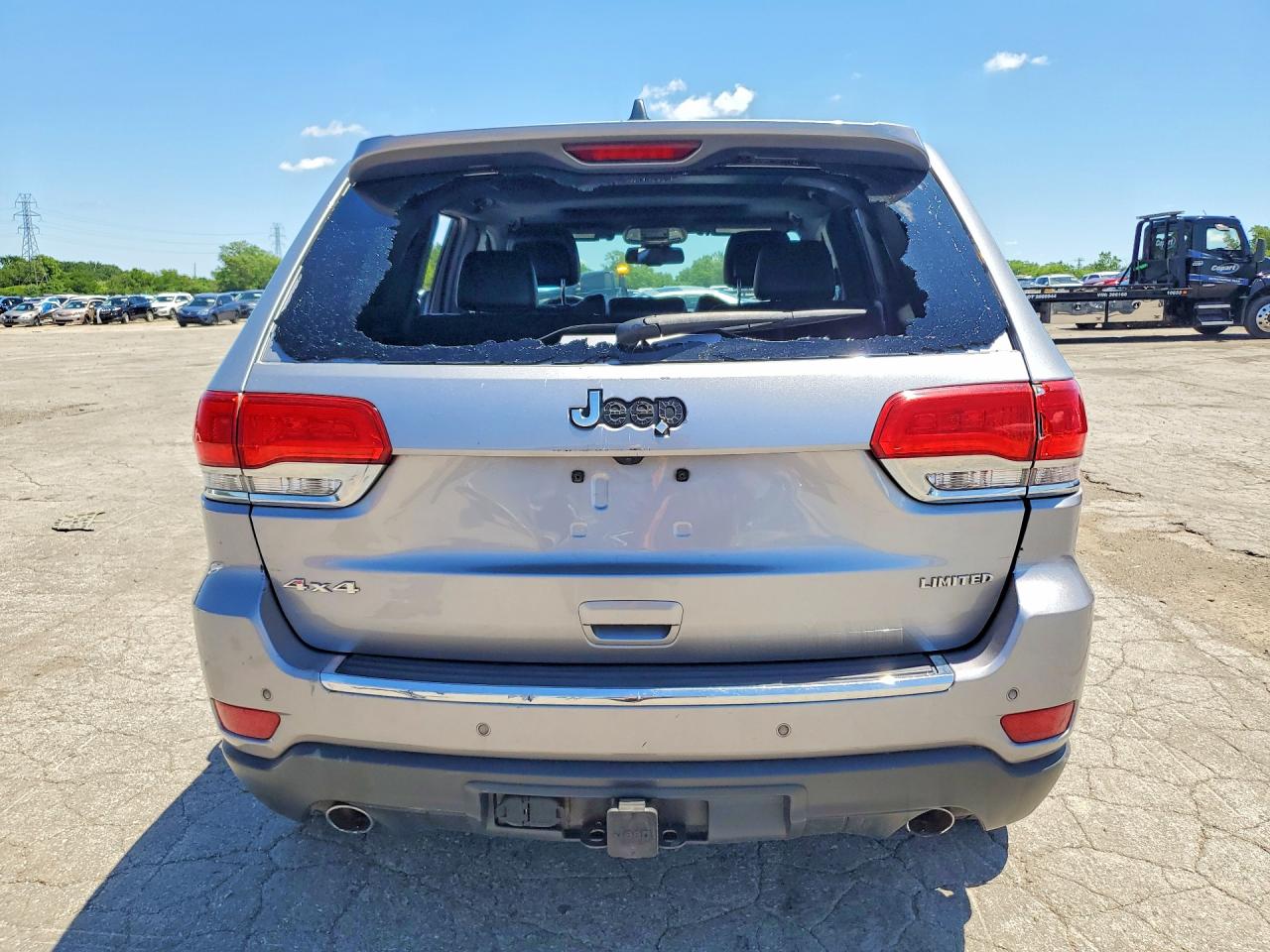 2014 Jeep Grand Cherokee Limited Gray vin: 1C4RJFBG4EC527031