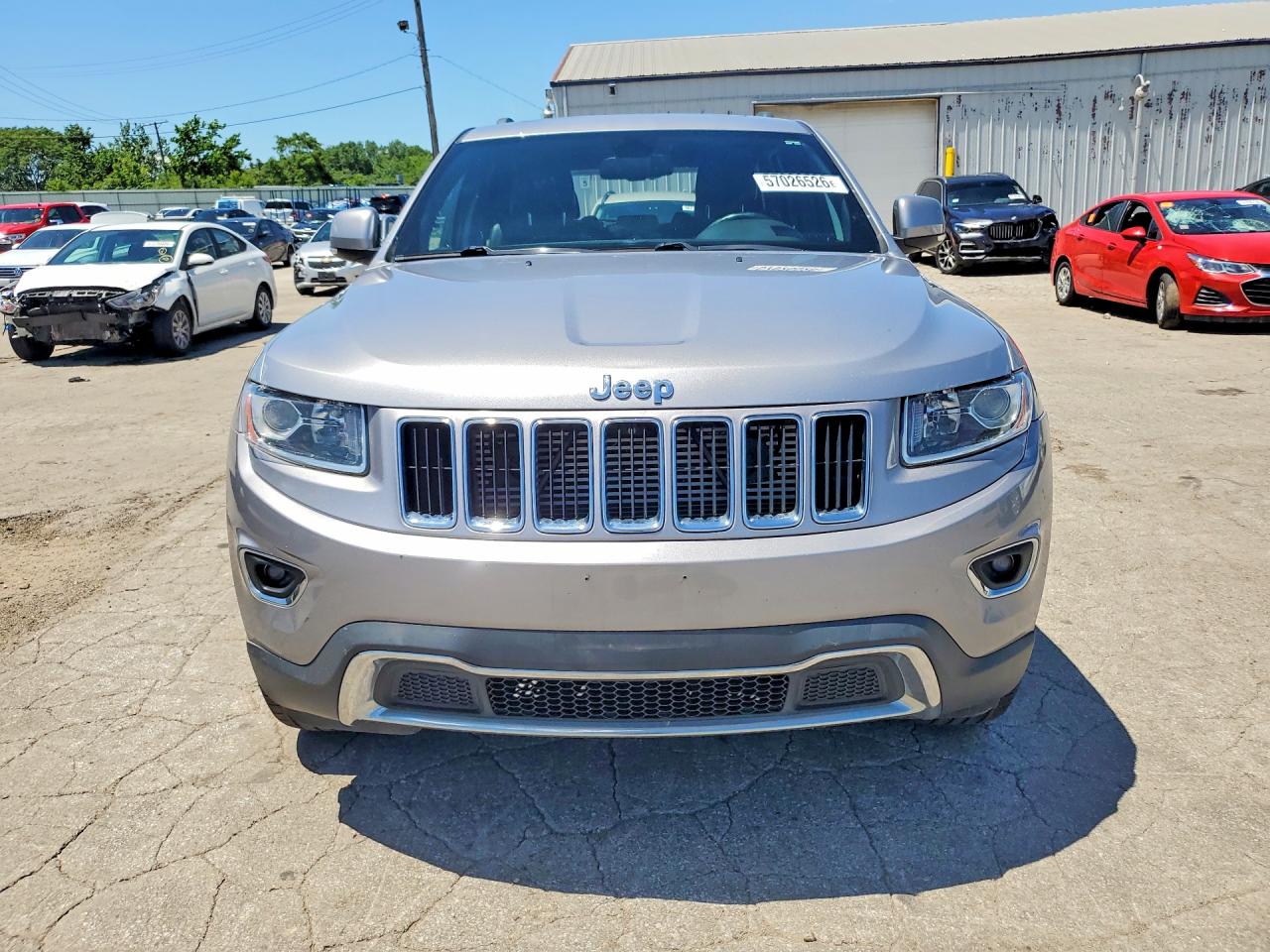 2014 Jeep Grand Cherokee Limited Gray vin: 1C4RJFBG4EC527031