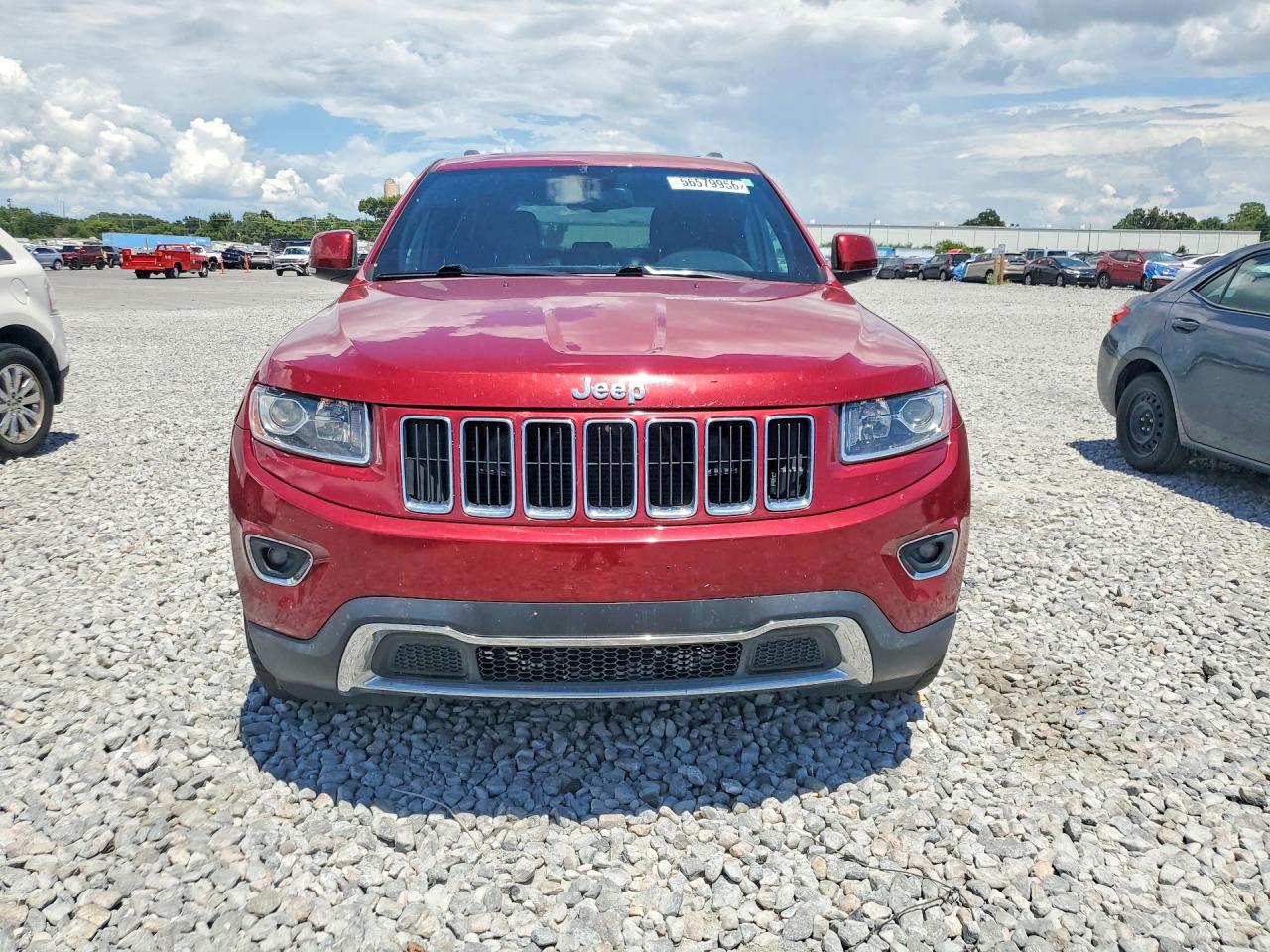 2014 Jeep Grand Cherokee Limited Burgundy vin: 1C4RJFBG4EC535663
