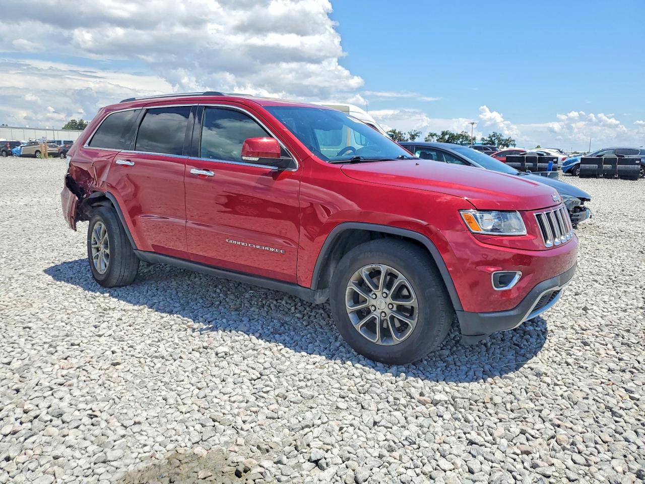 2014 Jeep Grand Cherokee Limited Burgundy vin: 1C4RJFBG4EC535663